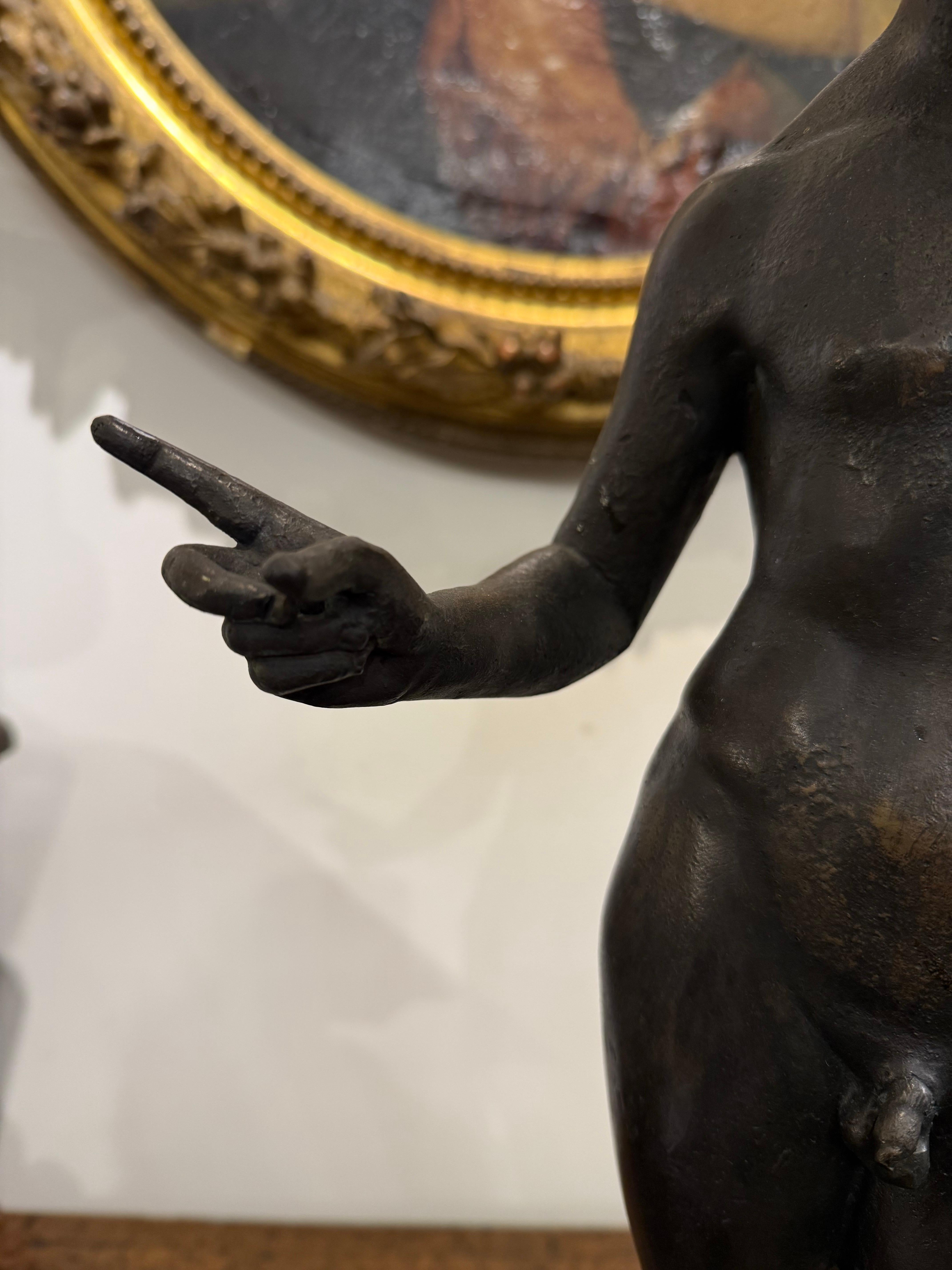 Bronzefigur eines römischen 