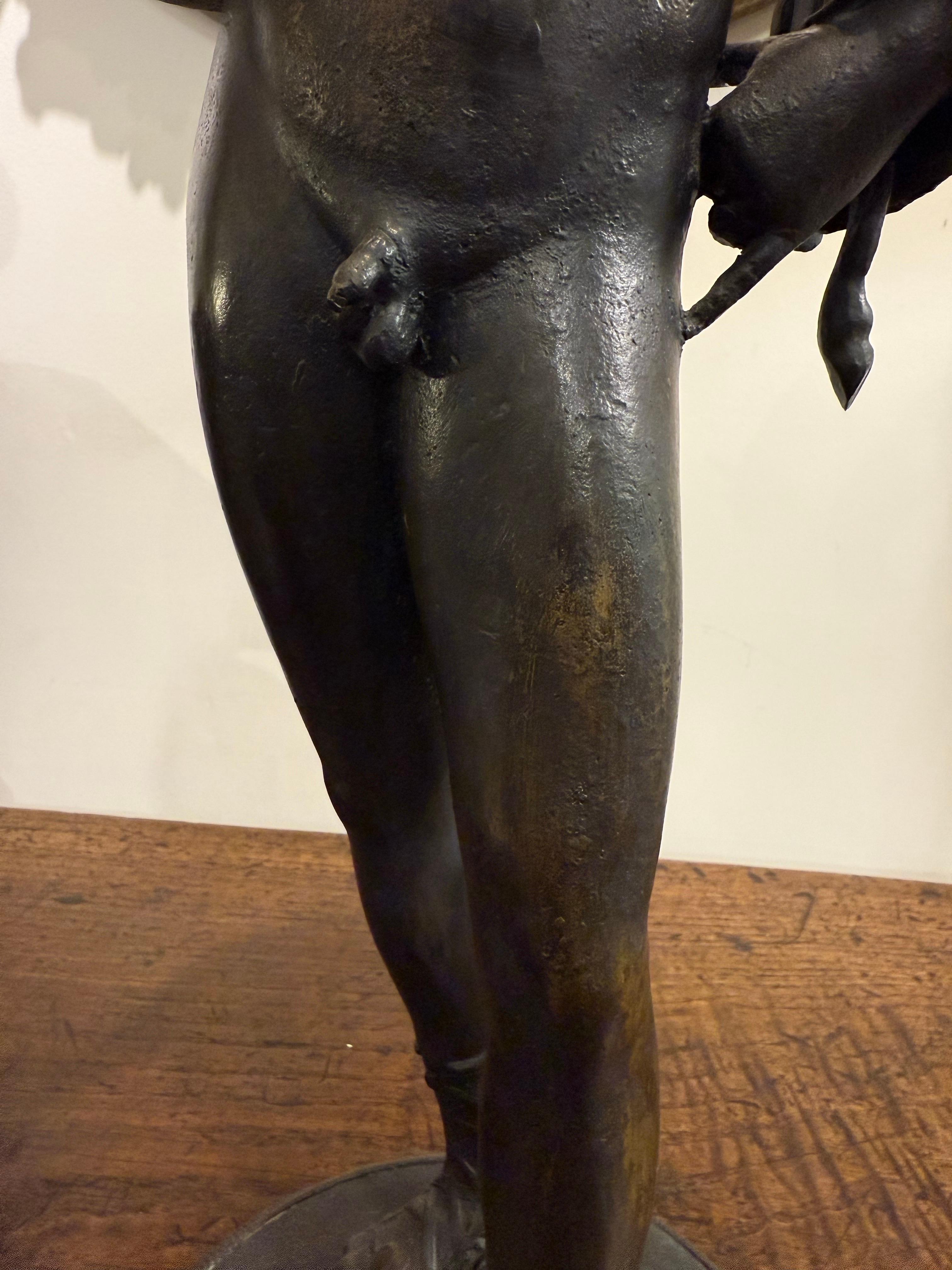 Bronzefigur eines römischen 