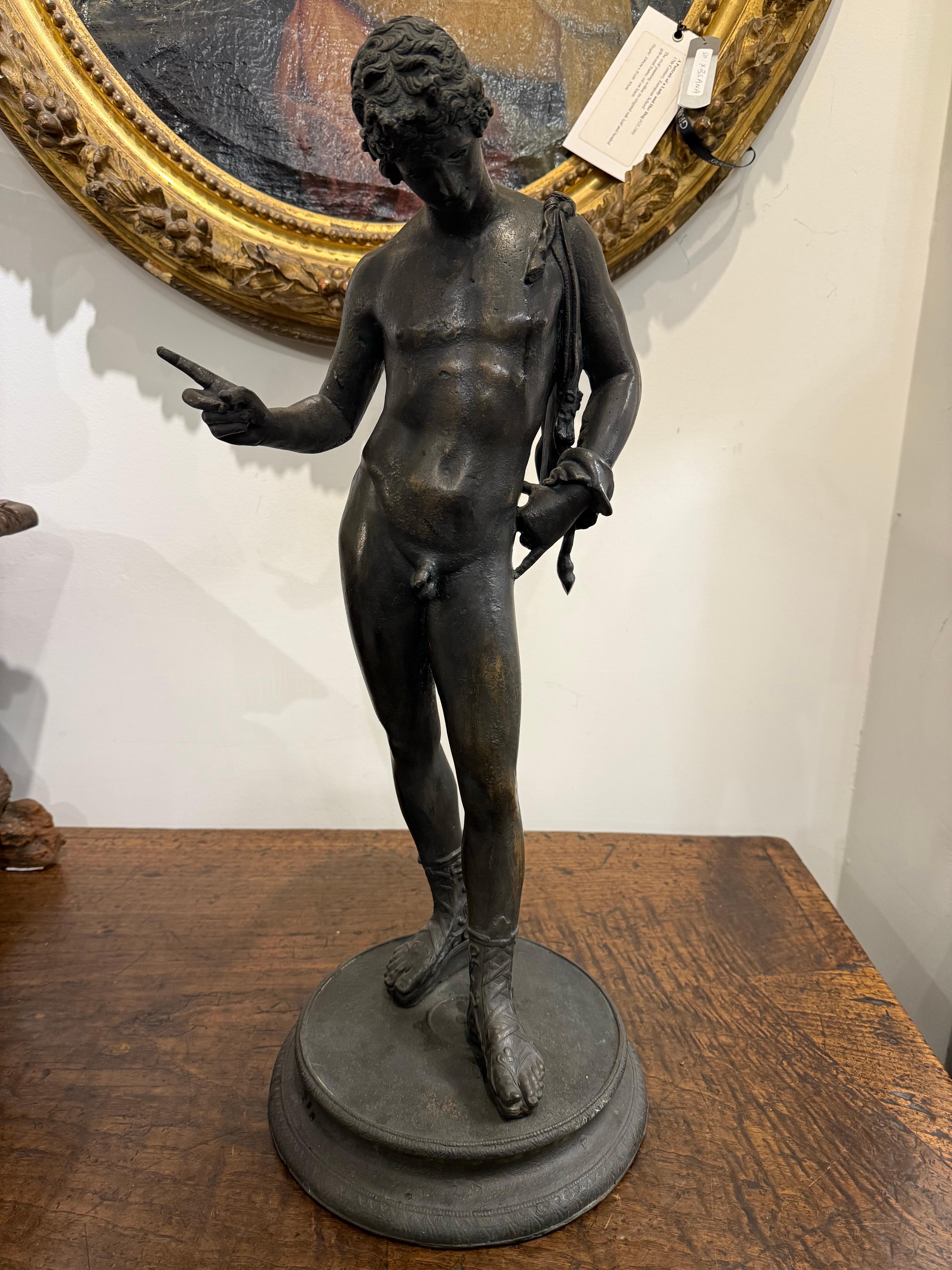 Bronzefigur eines römischen 