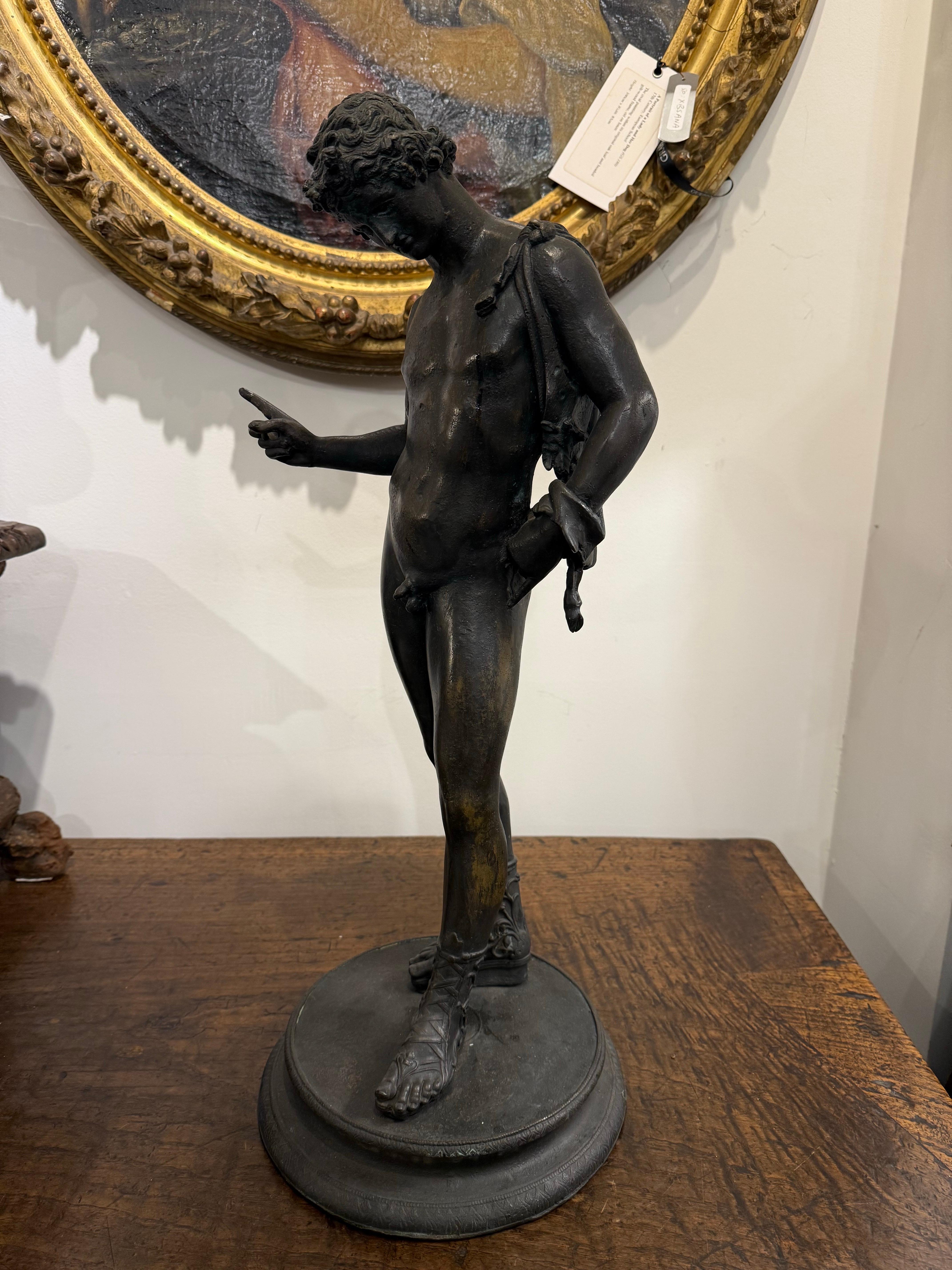 Bronzefigur eines römischen 