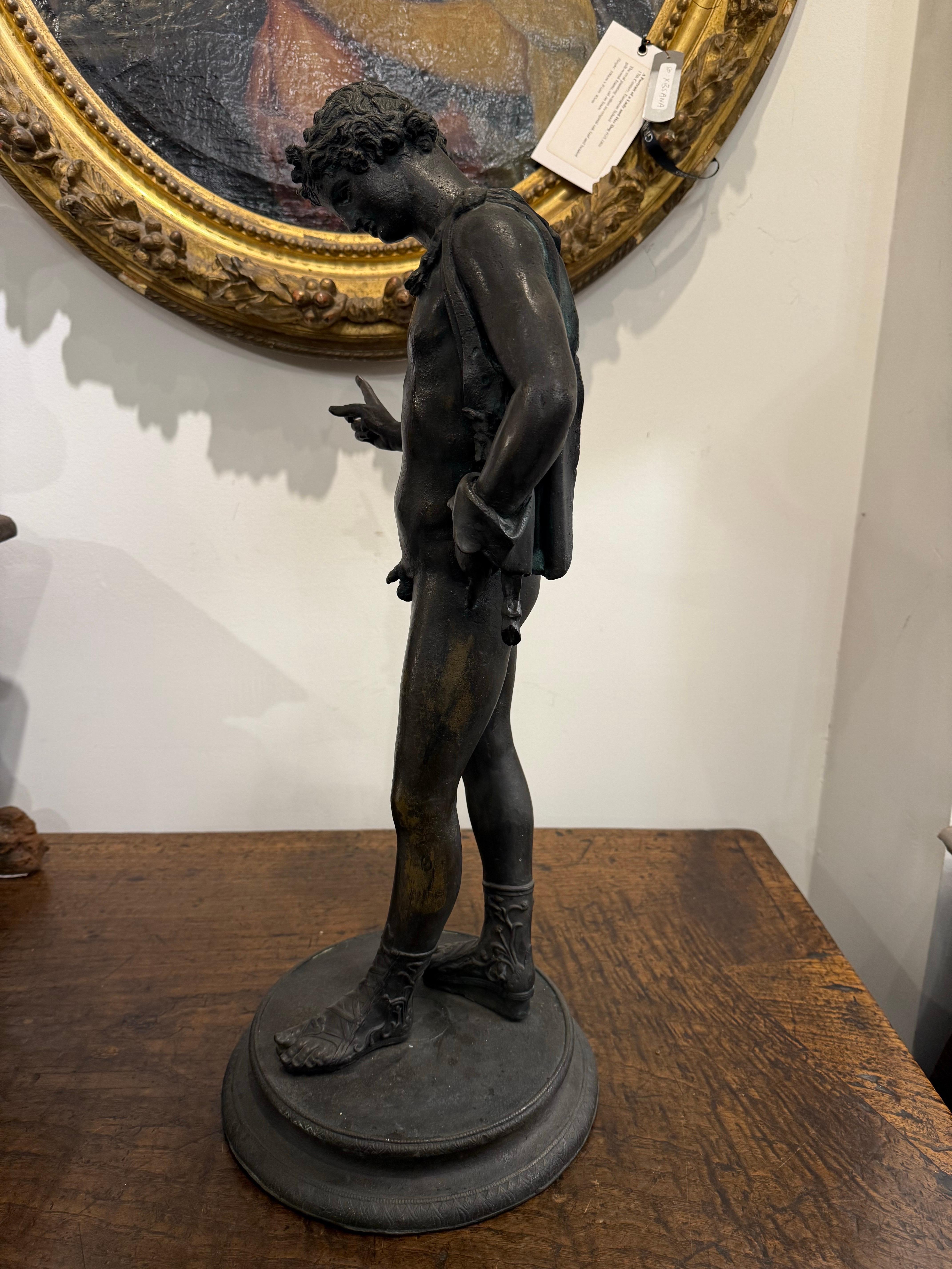 Bronzefigur eines römischen 