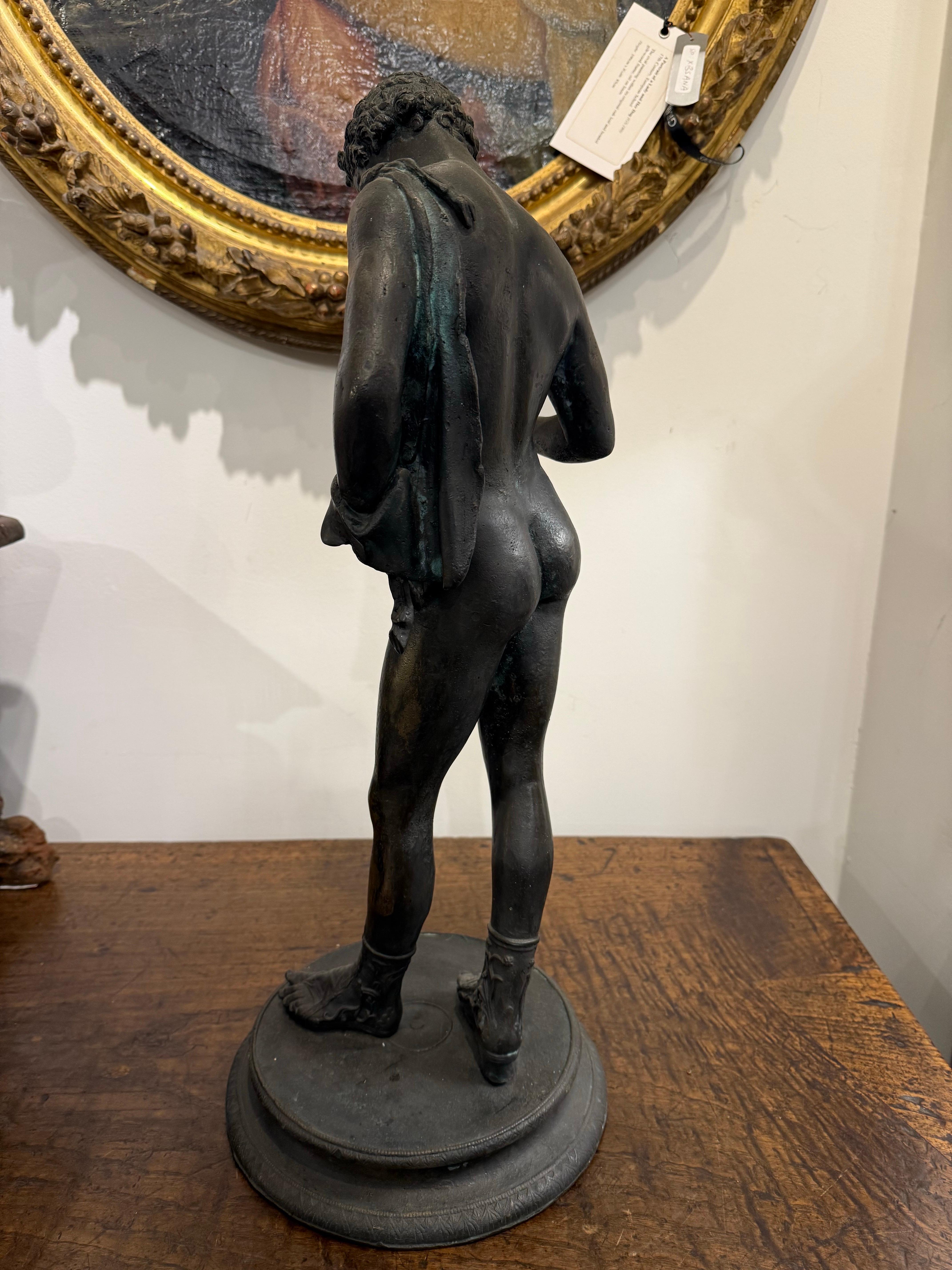 Bronzefigur eines römischen 
