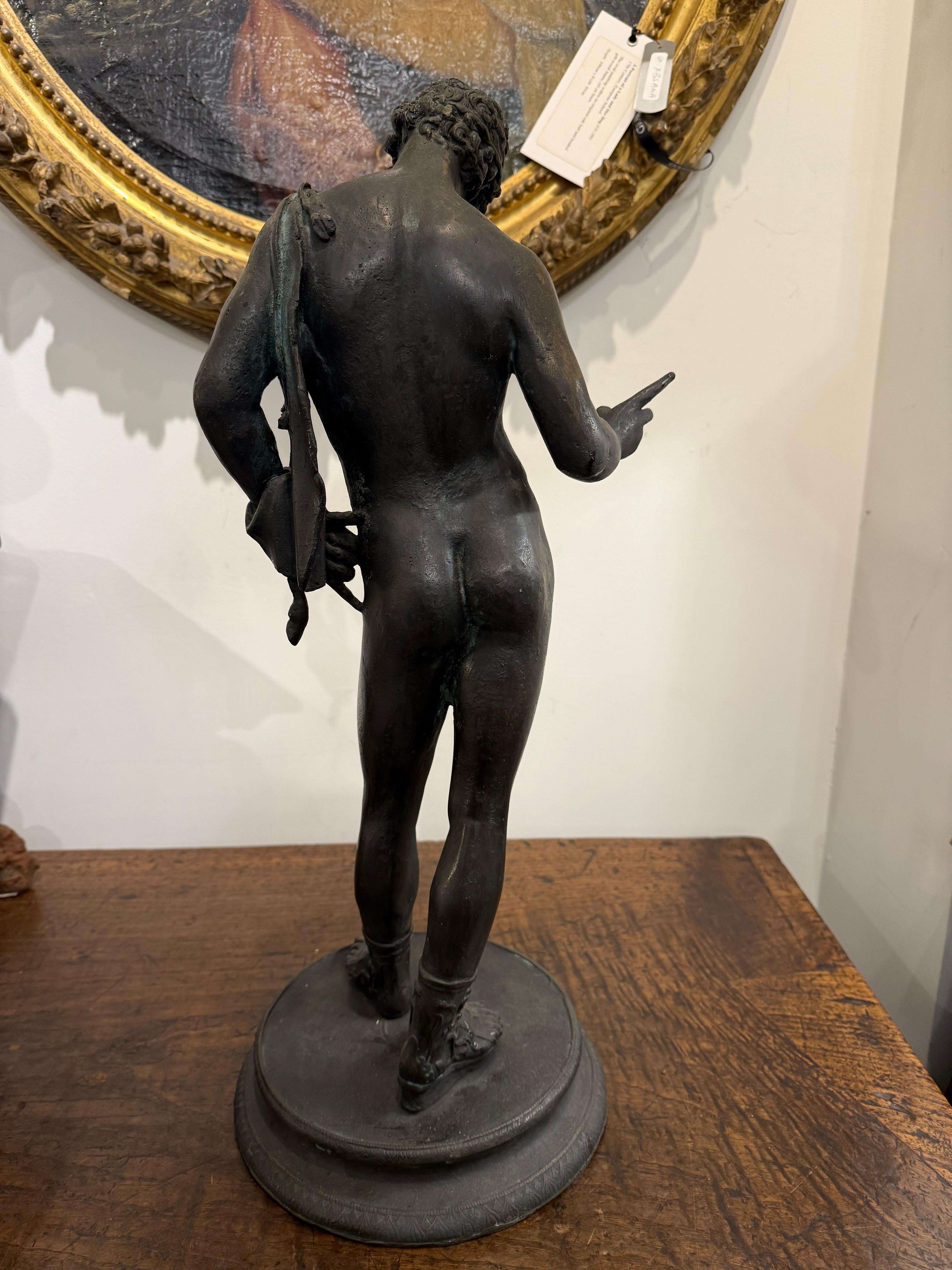 Bronzefigur eines römischen 