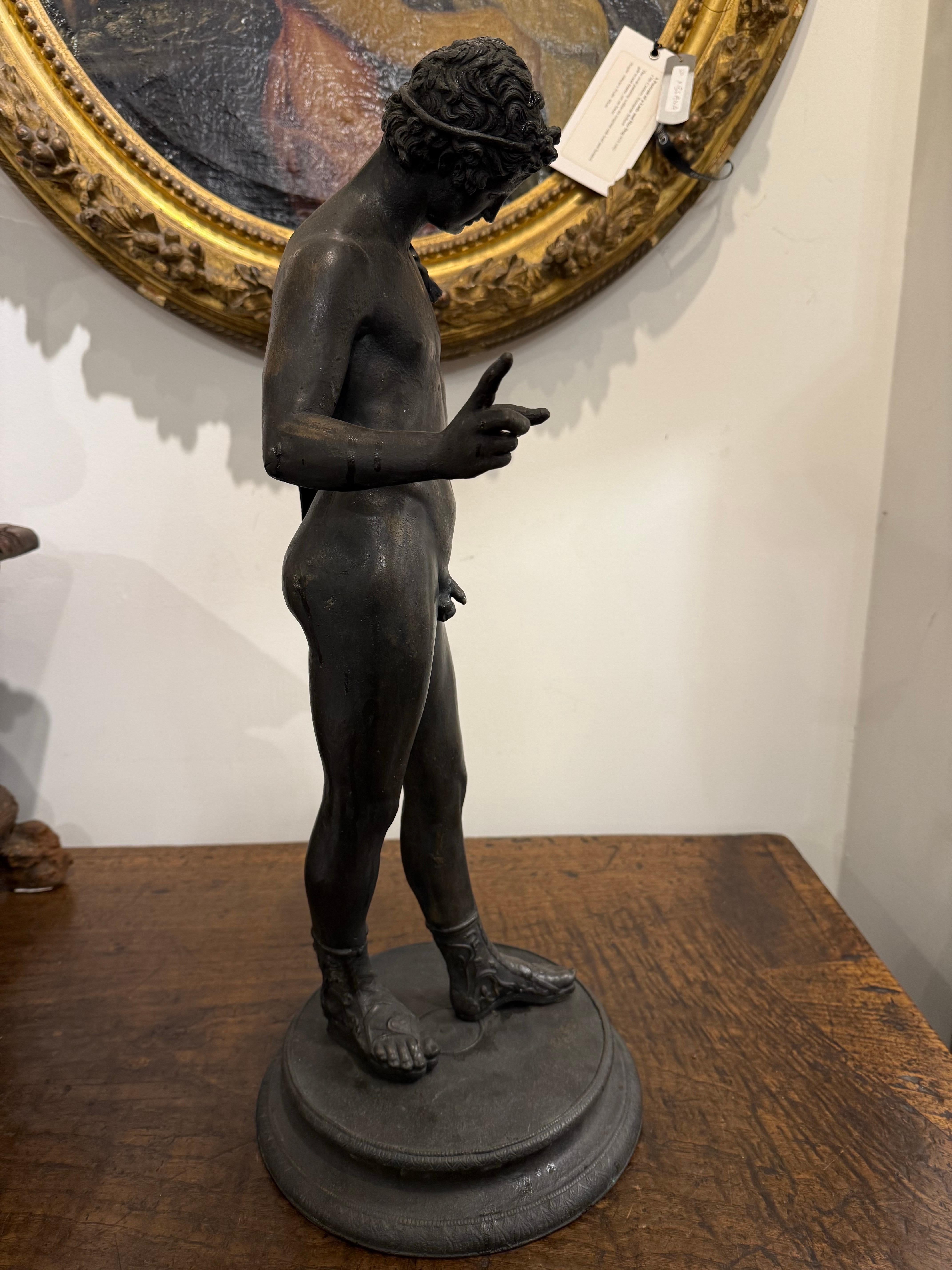 Bronzefigur eines römischen 