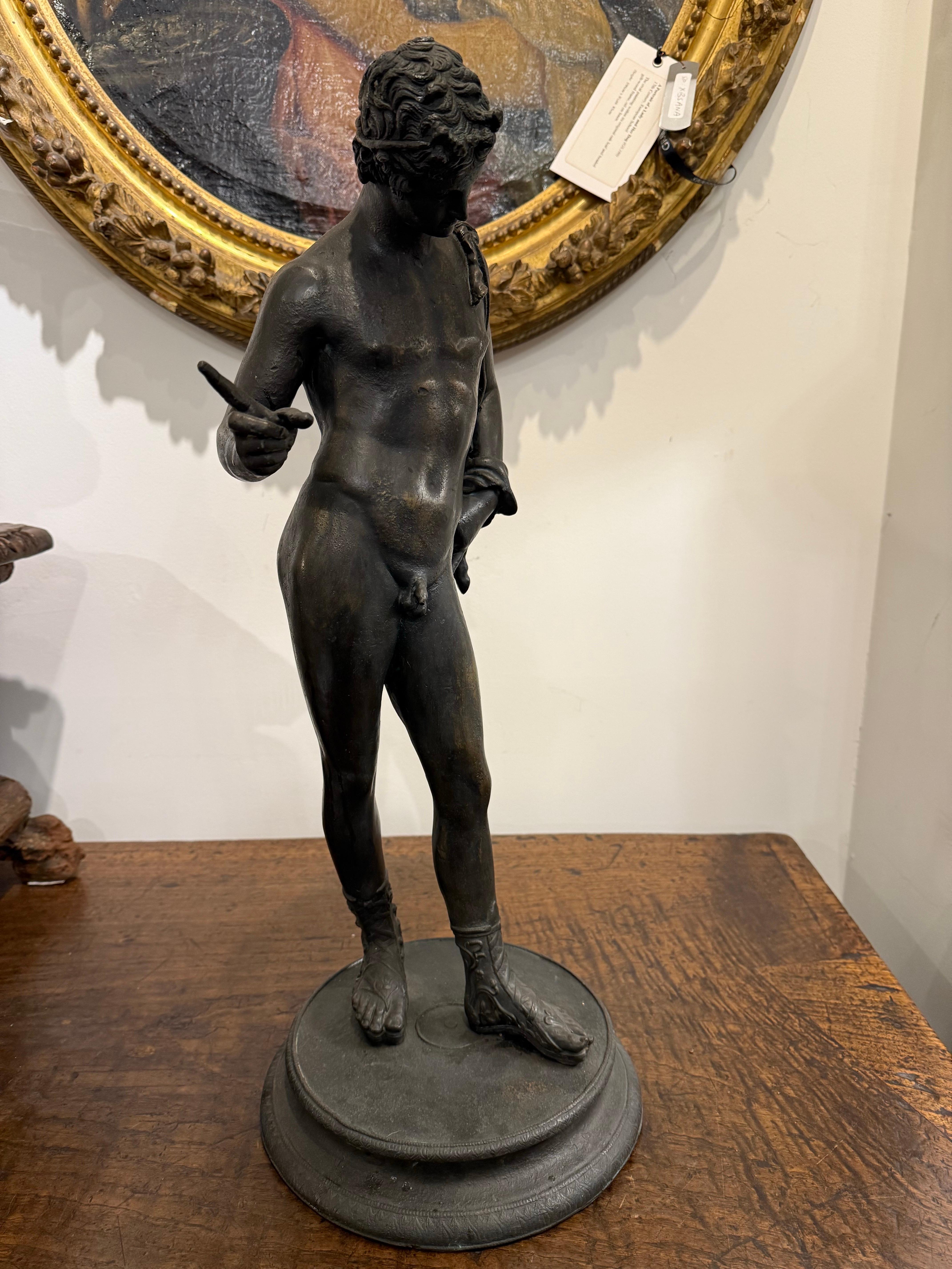 Bronzefigur eines römischen 