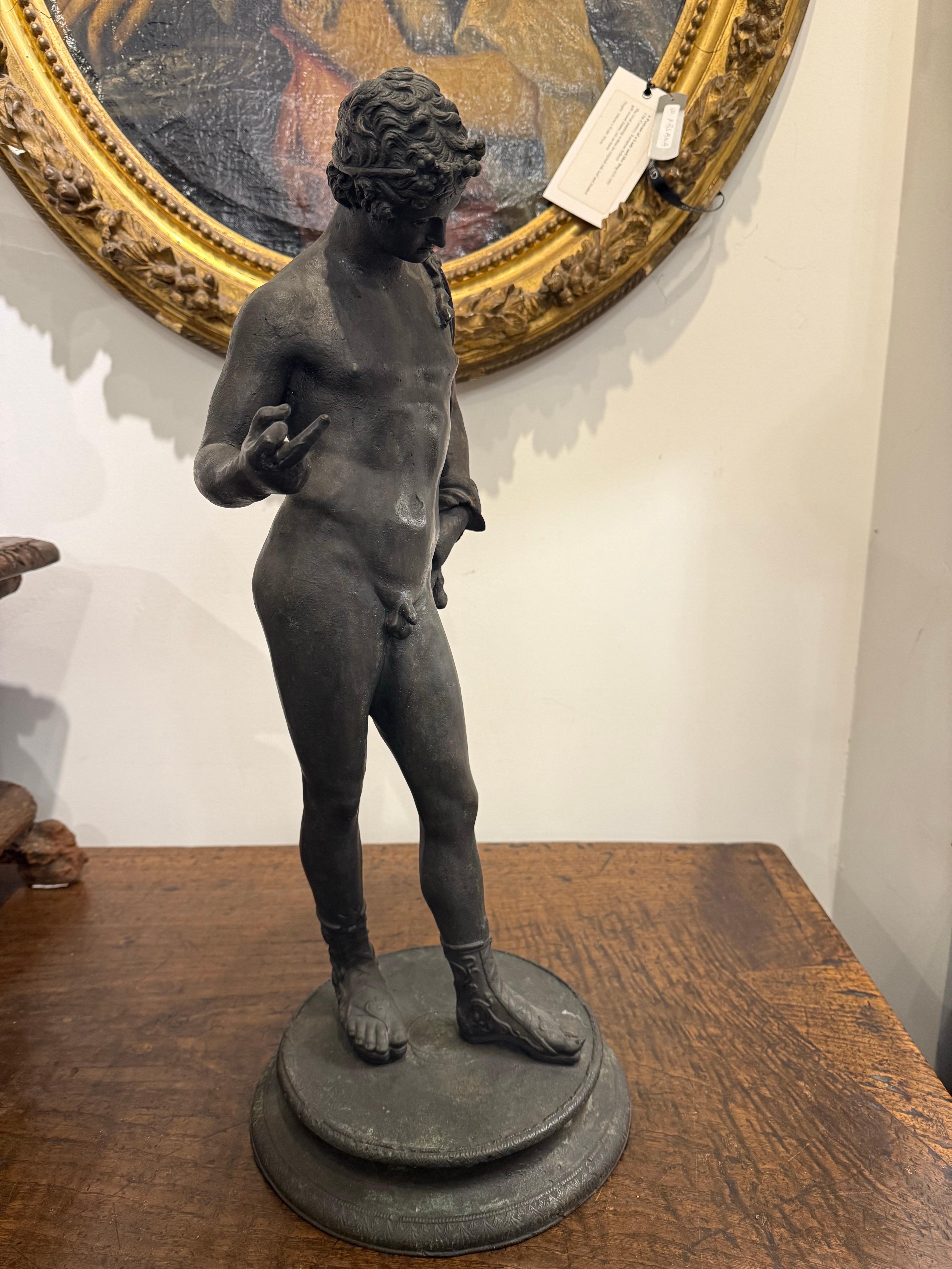 Bronzefigur eines römischen 