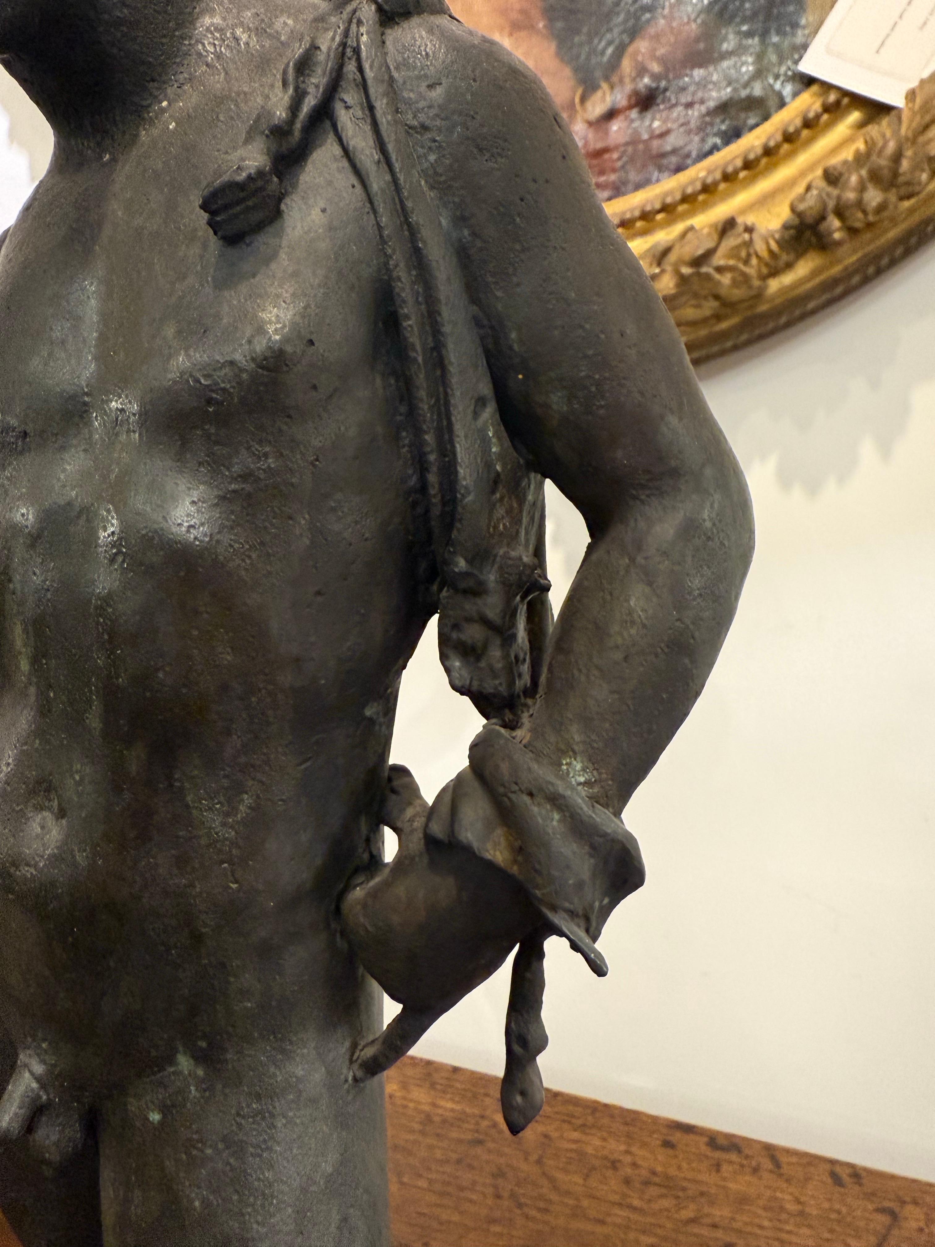 Bronzefigur eines römischen 