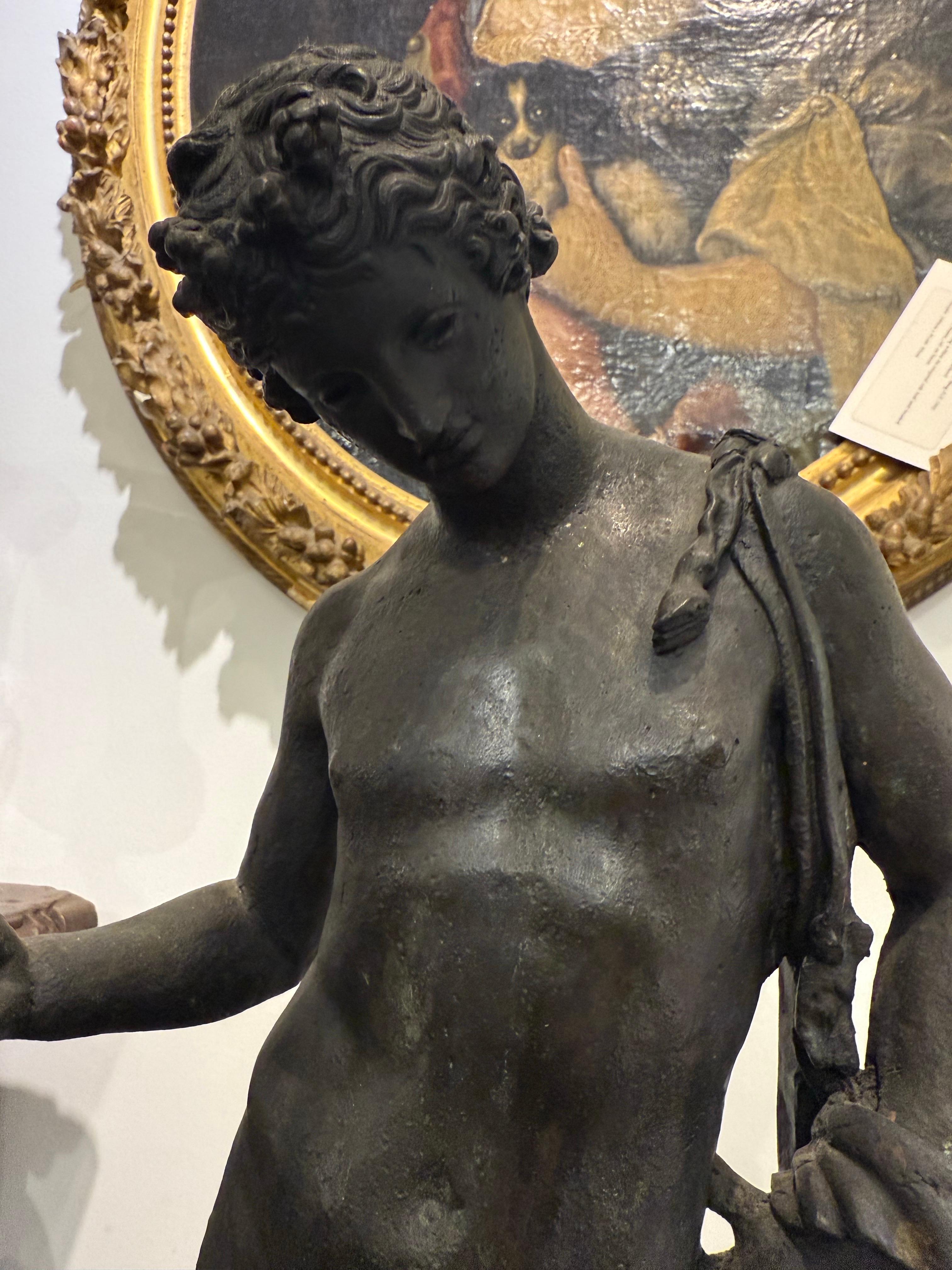 Bronzefigur eines römischen 