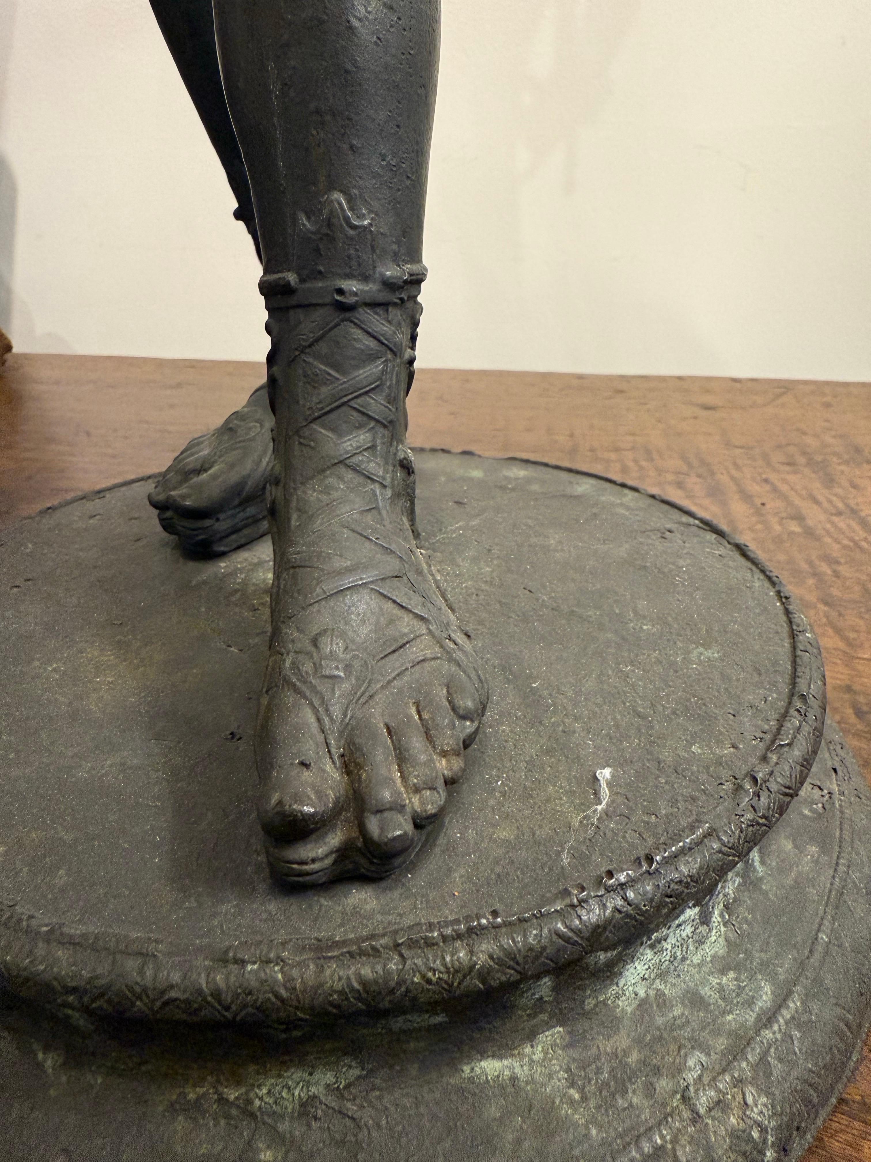 Bronzefigur eines römischen 