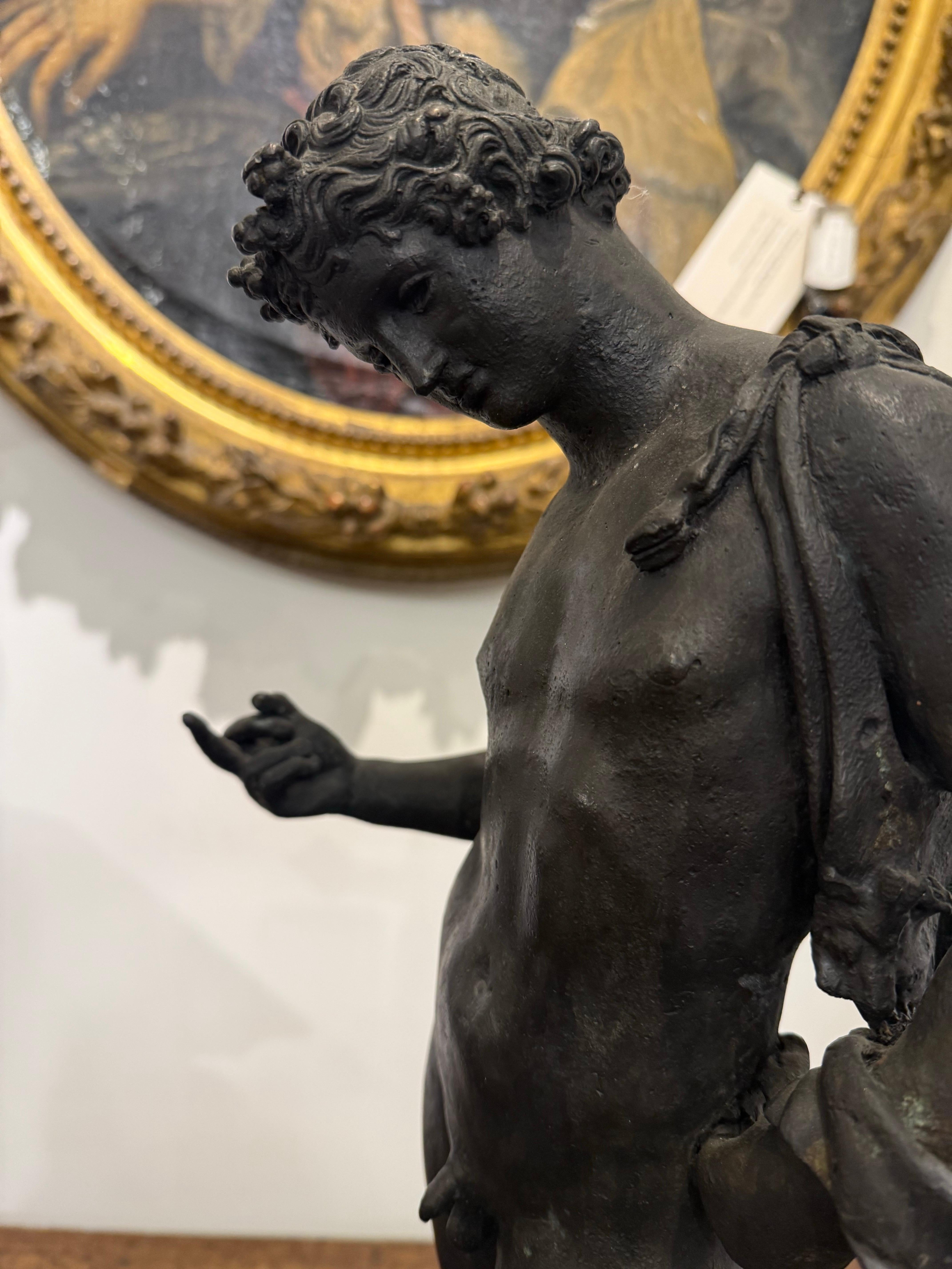 Bronzefigur eines römischen 
