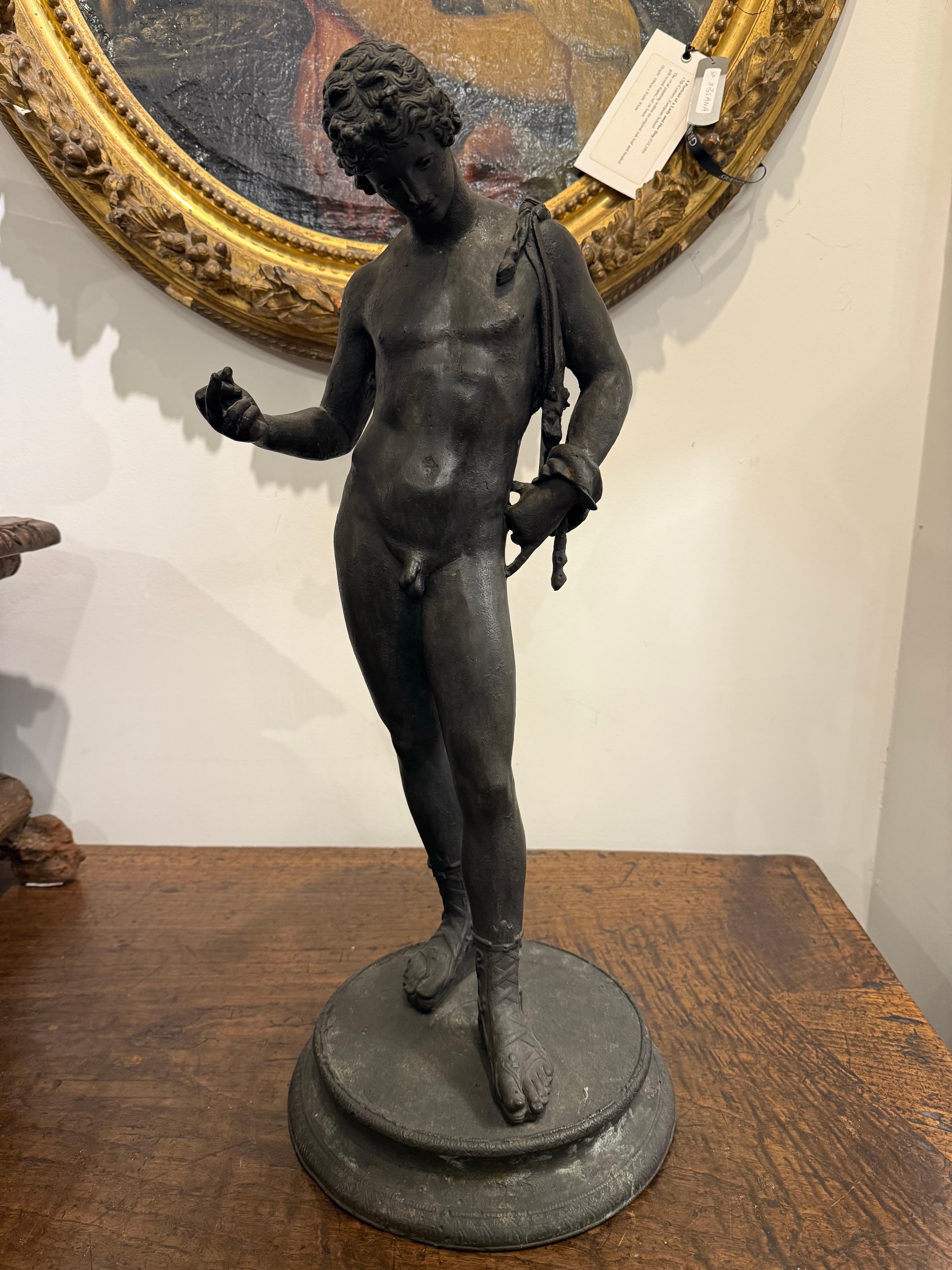 Bronzefigur eines römischen 
