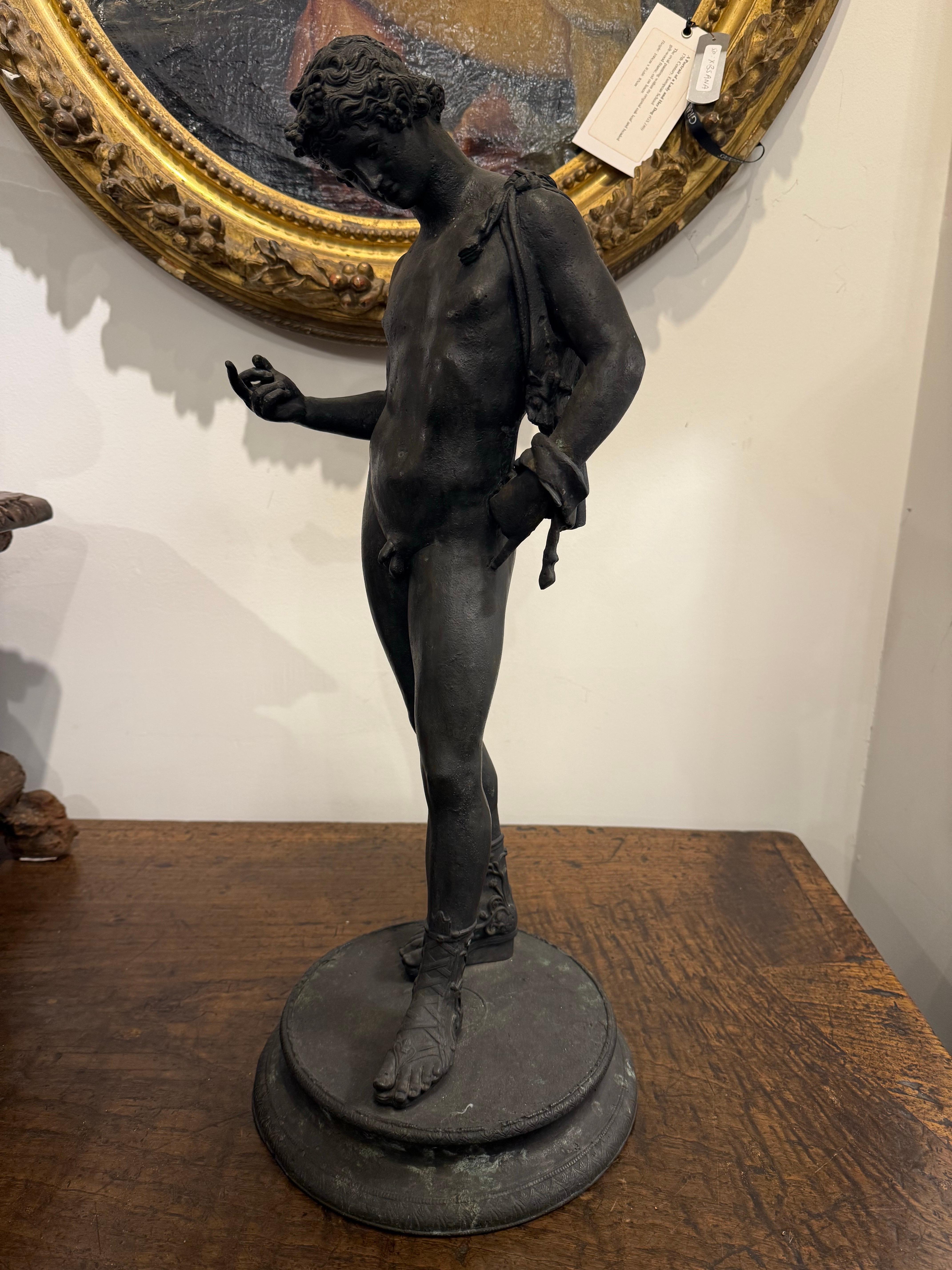 Bronzefigur eines römischen 