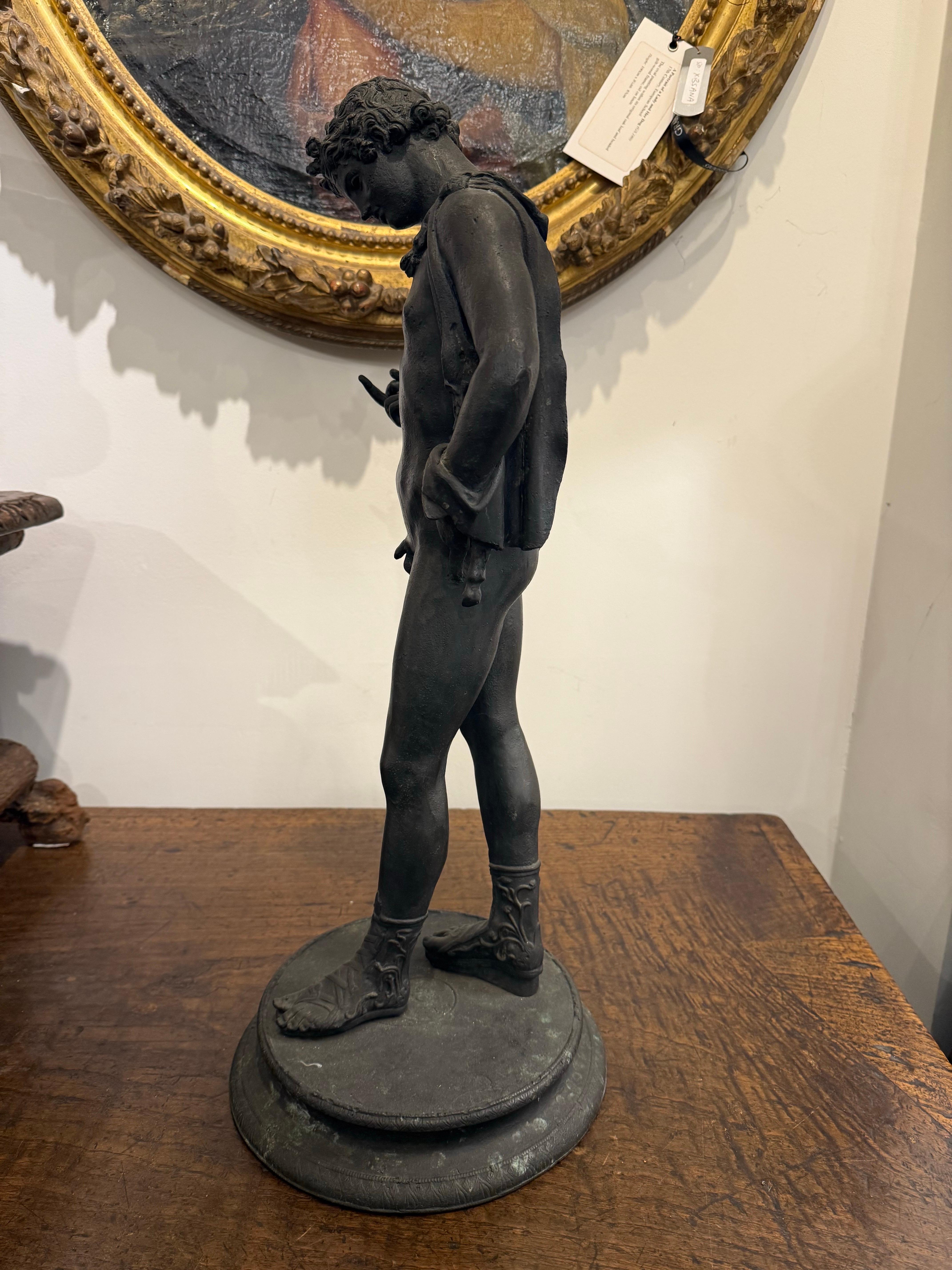 Bronzefigur eines römischen 