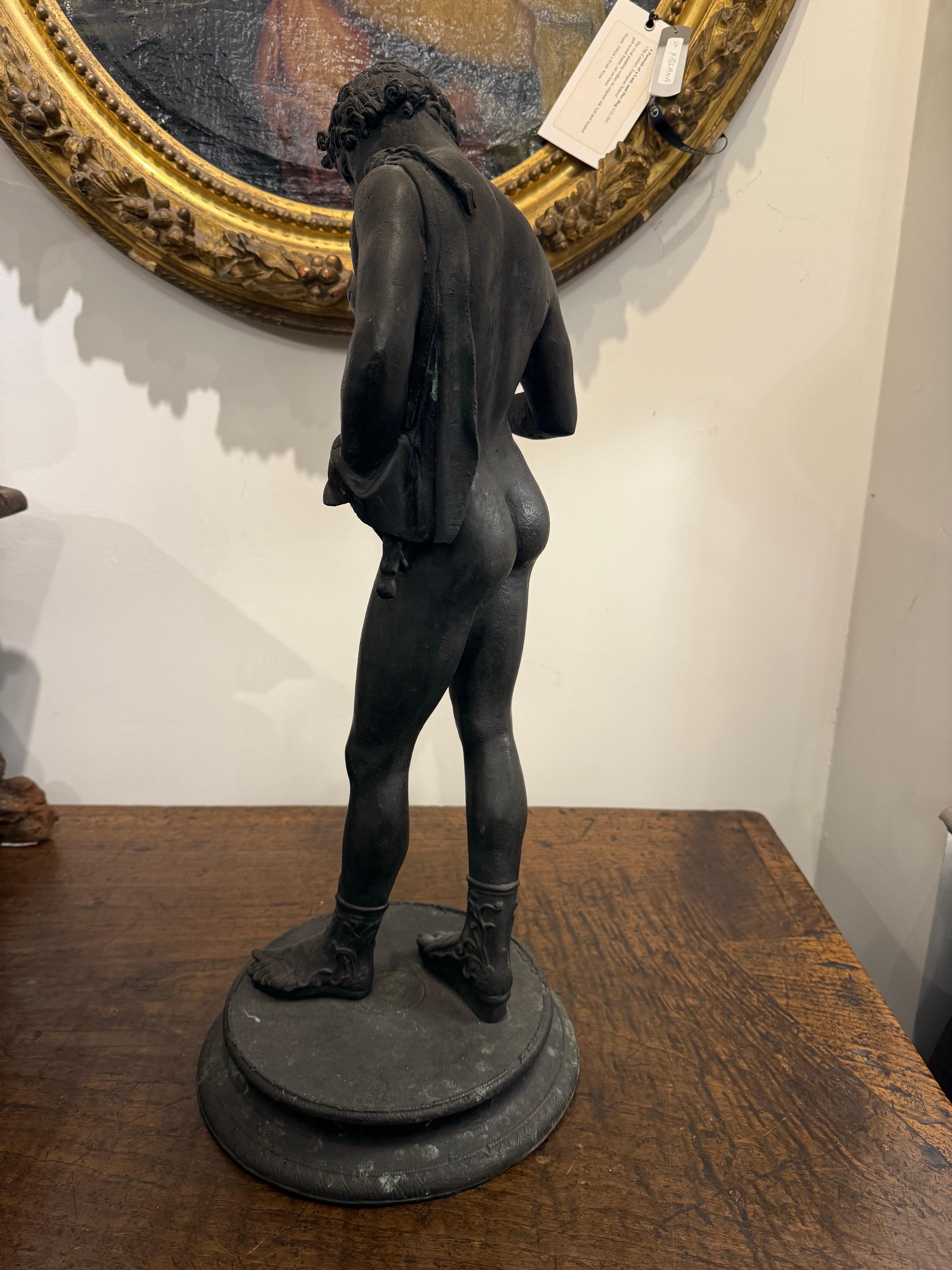 Bronzefigur eines römischen 