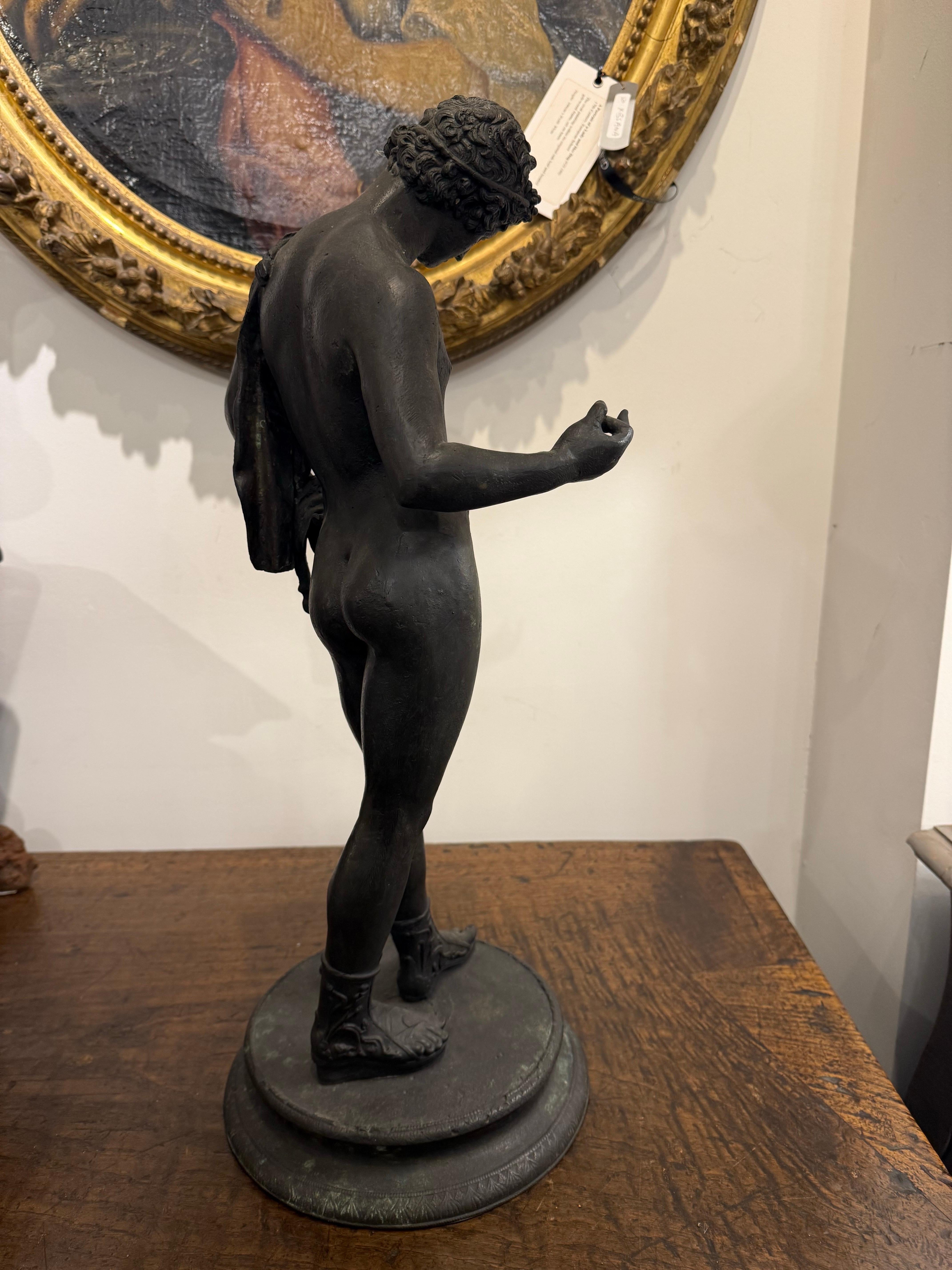 Bronzefigur eines römischen 