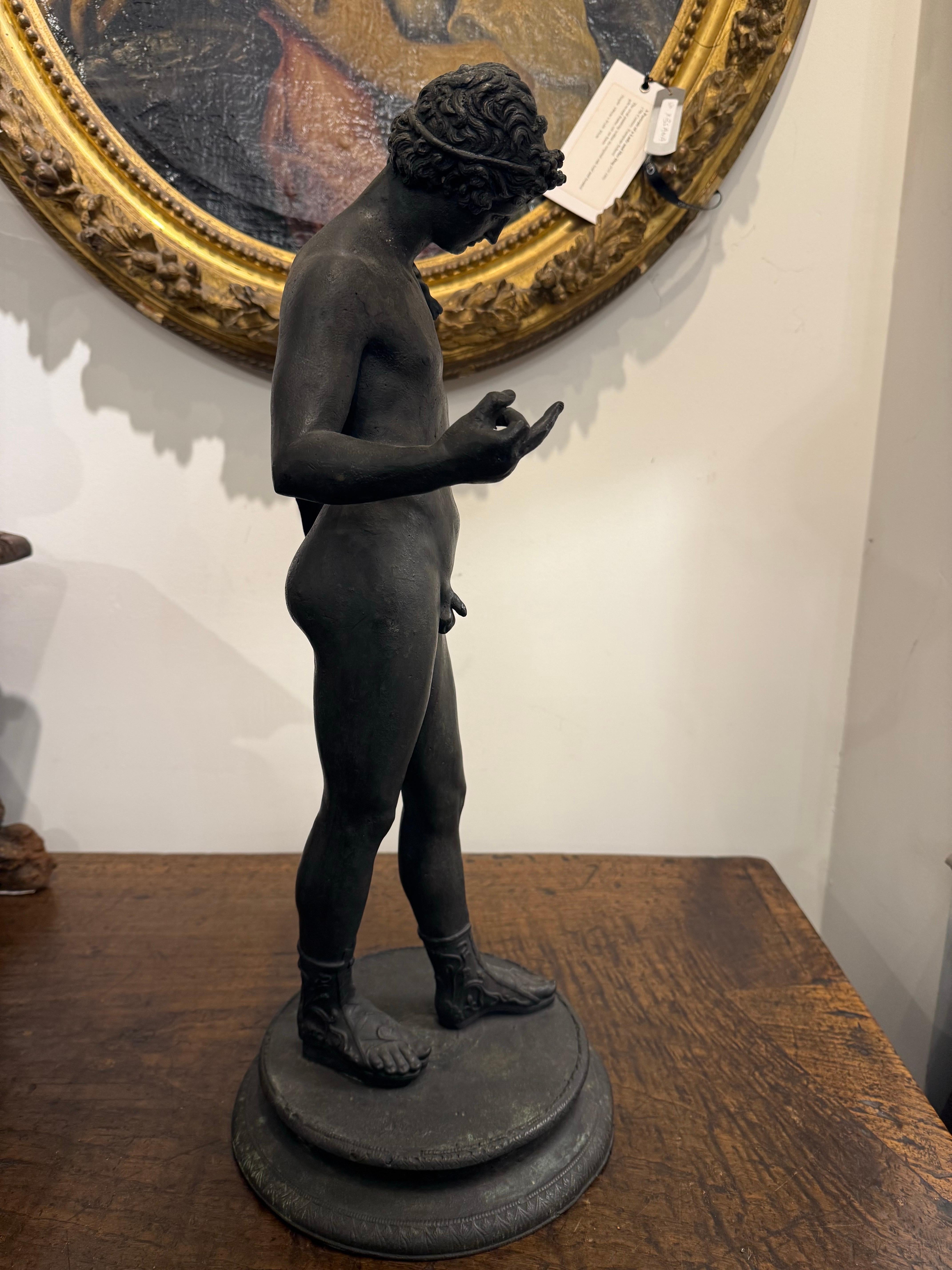 Bronzefigur eines römischen 