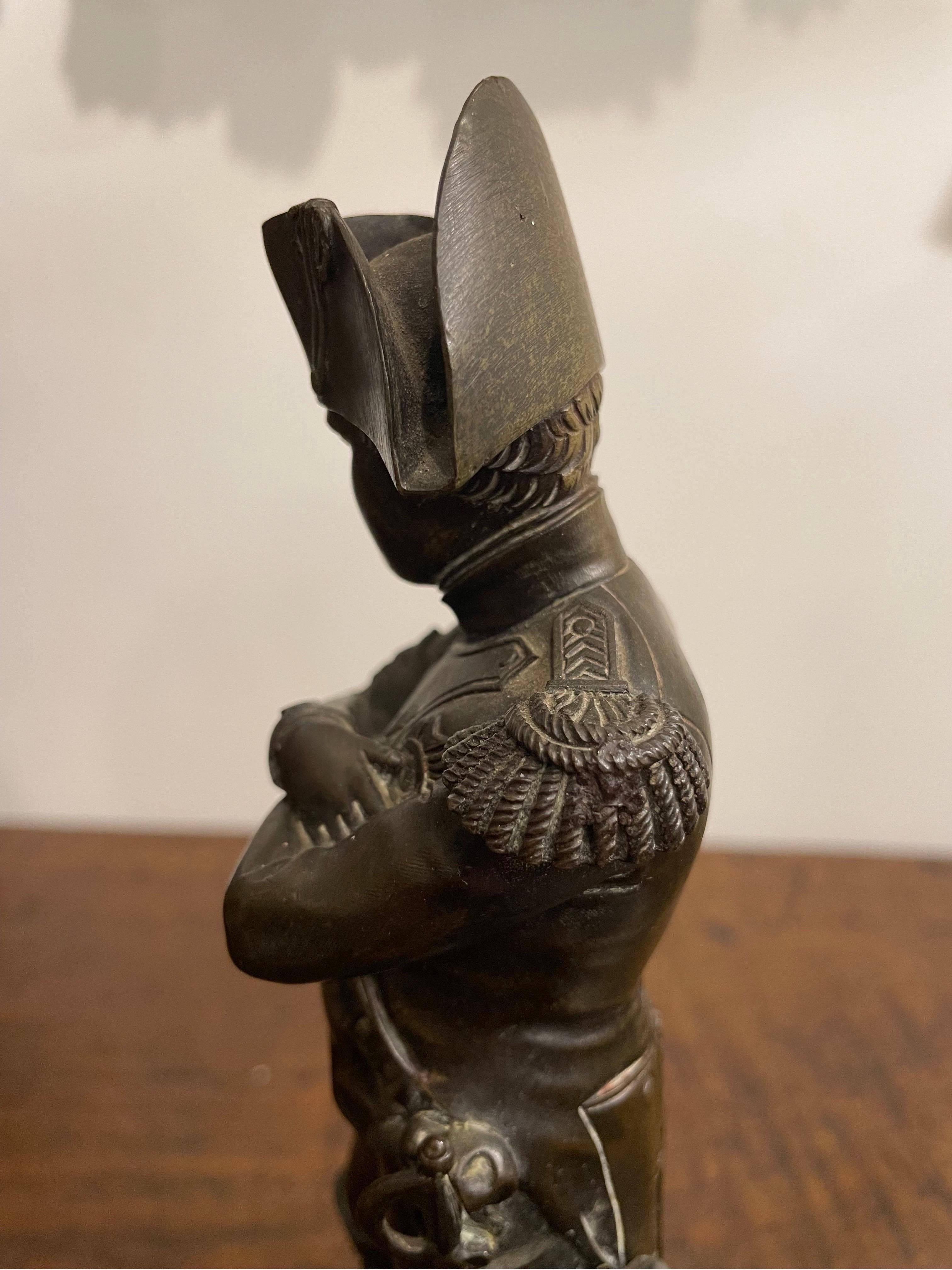 Figura di bronzo di Napoleone, XIX secolo In condizioni buone in vendita a ARMADALE, VIC