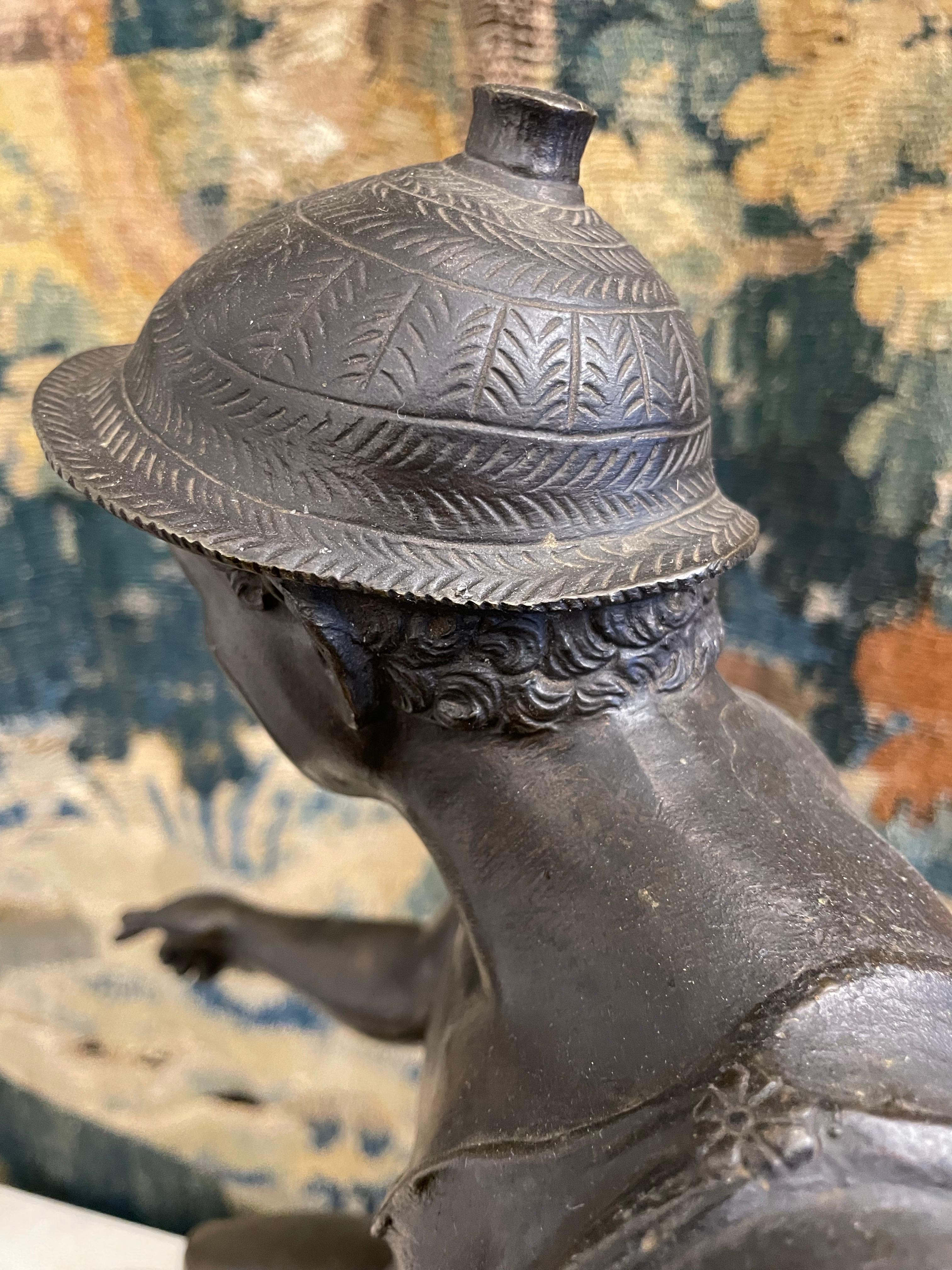 Calco Figura in bronzo del 