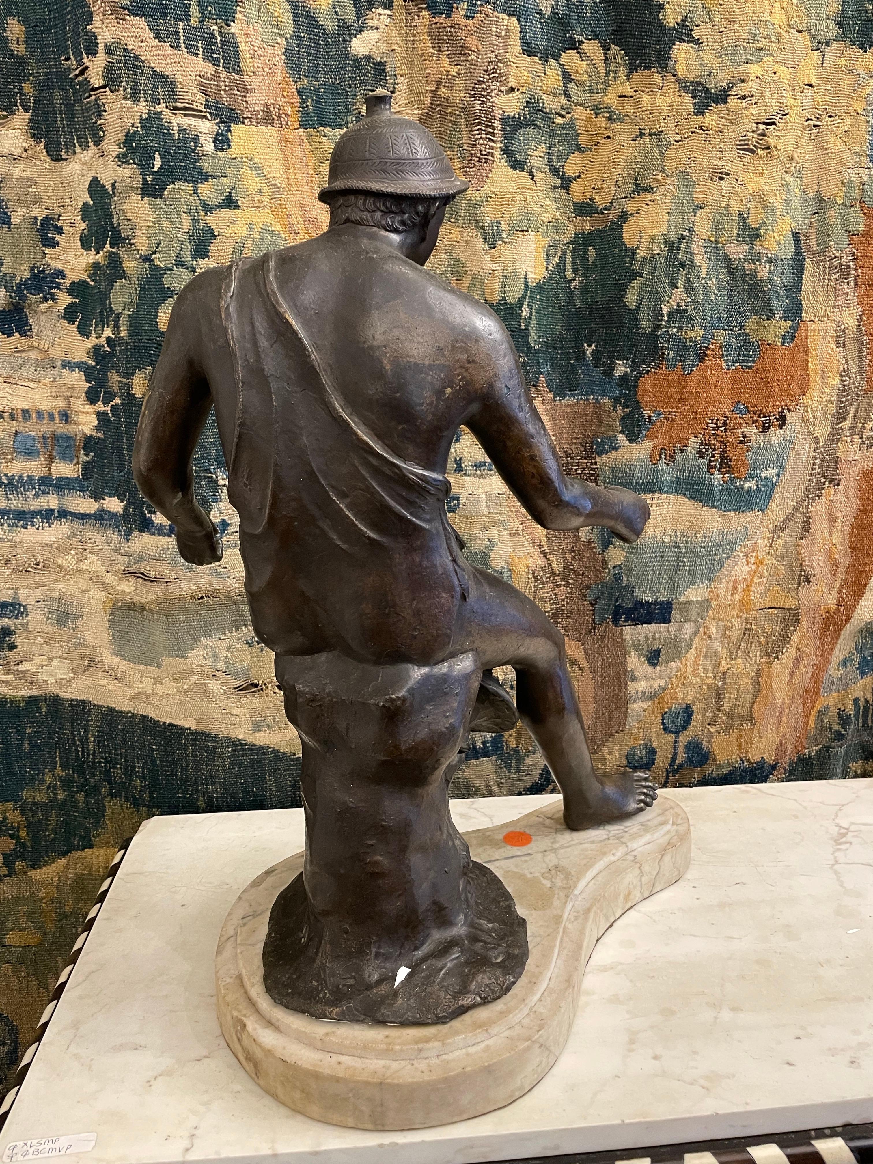 Figura in bronzo del 
