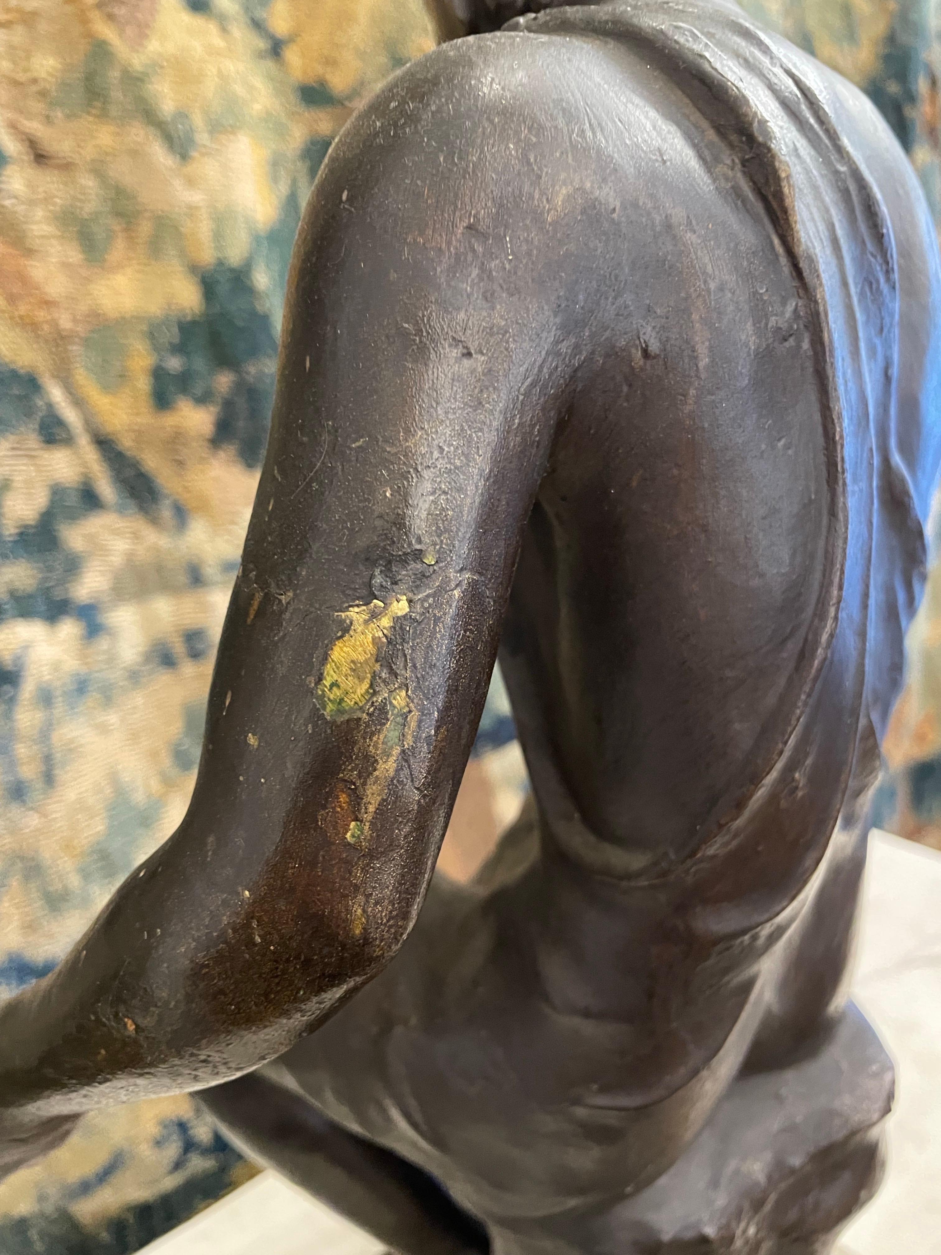 Figura in bronzo del 
