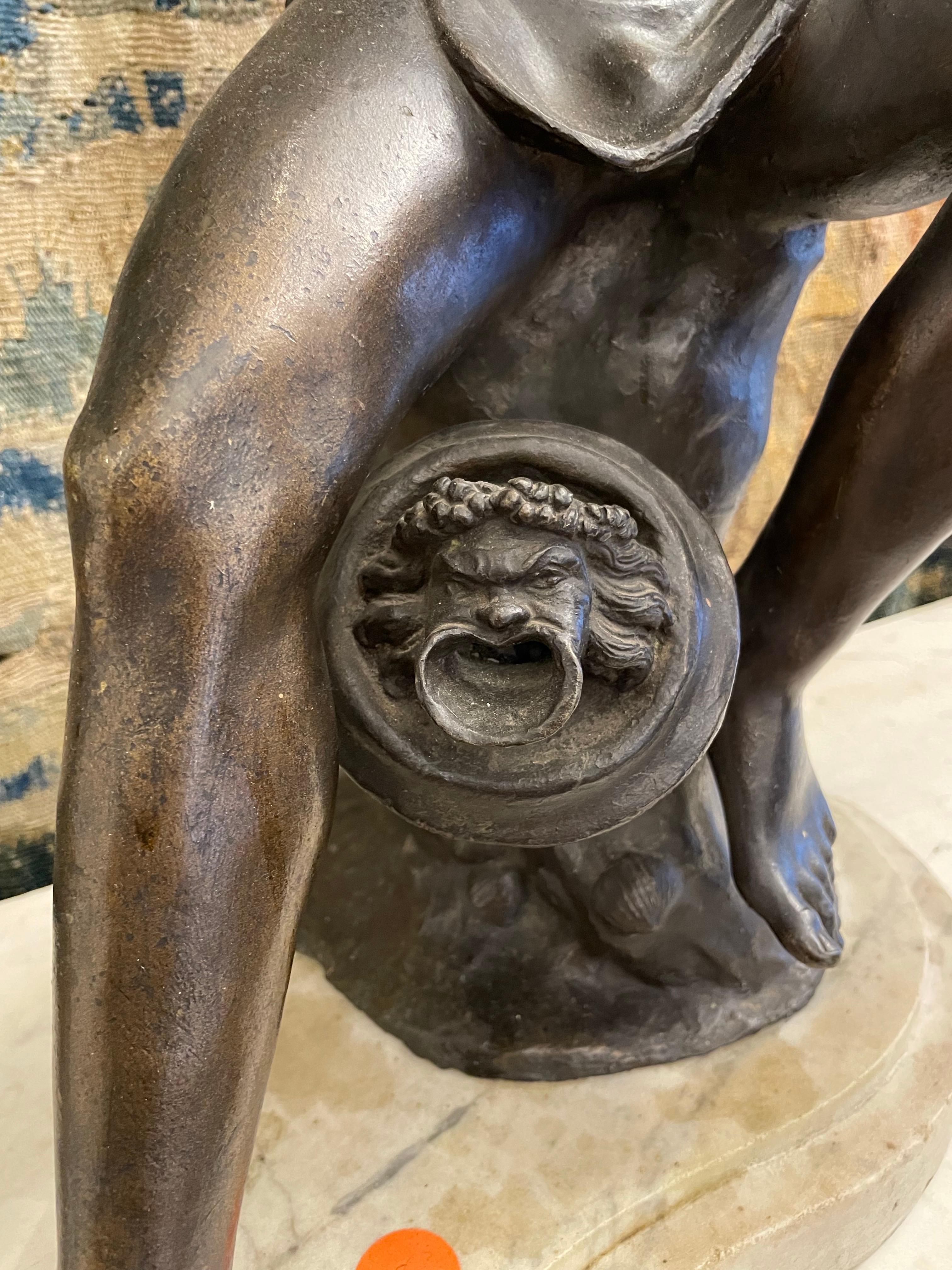 Figura in bronzo del 