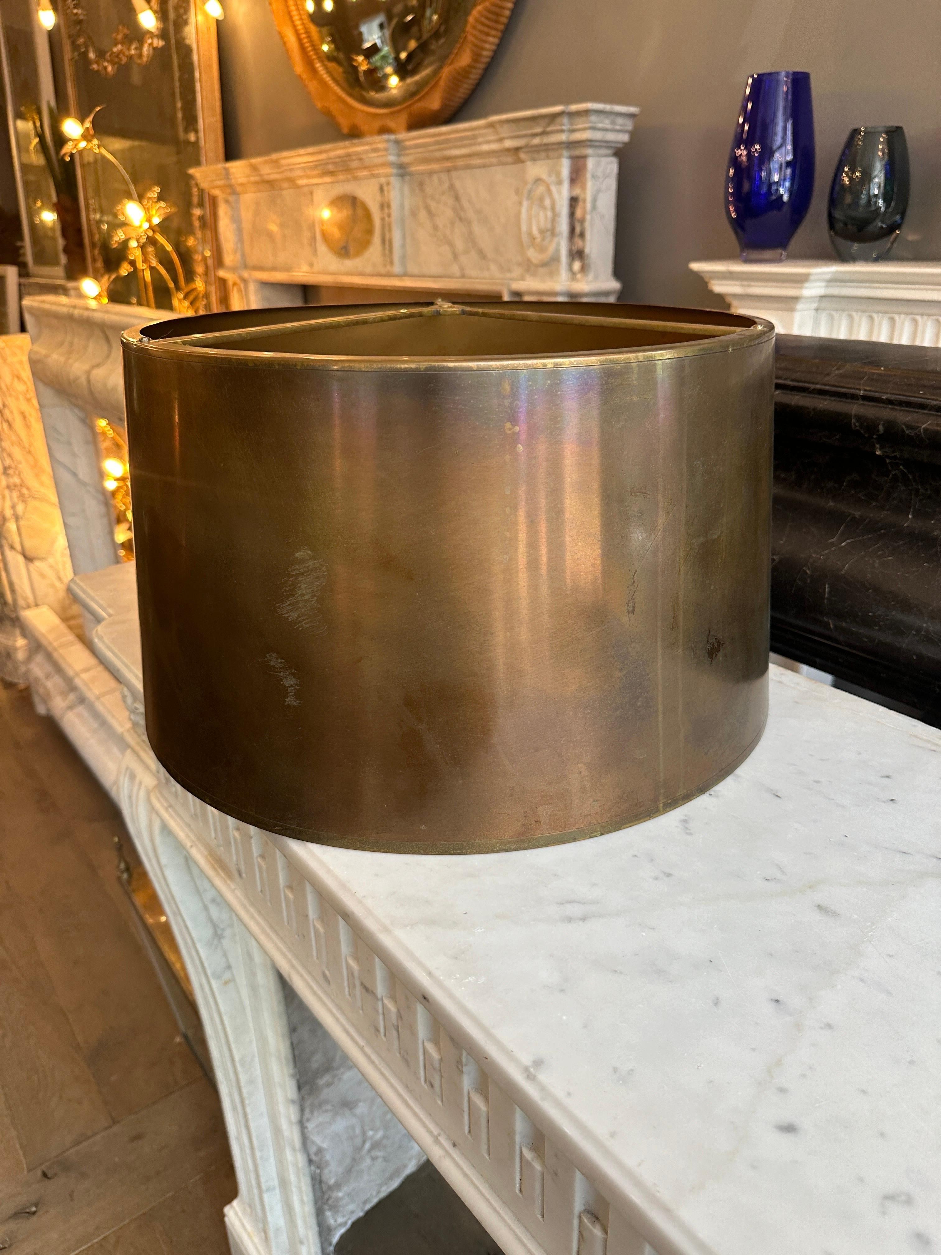 A Bronze  Maison Charles Table Lamp Model 'Fractal' For Sale 6