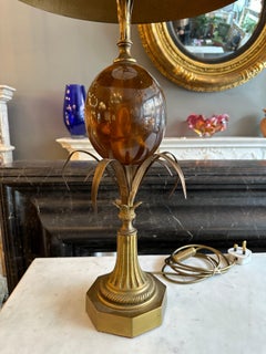 Un bronze  Lampe de Table Modèle "Fractal" de Maison Charles