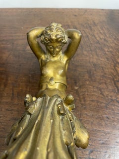 A Bronze Mermaid Figural Bracket, 19th Century