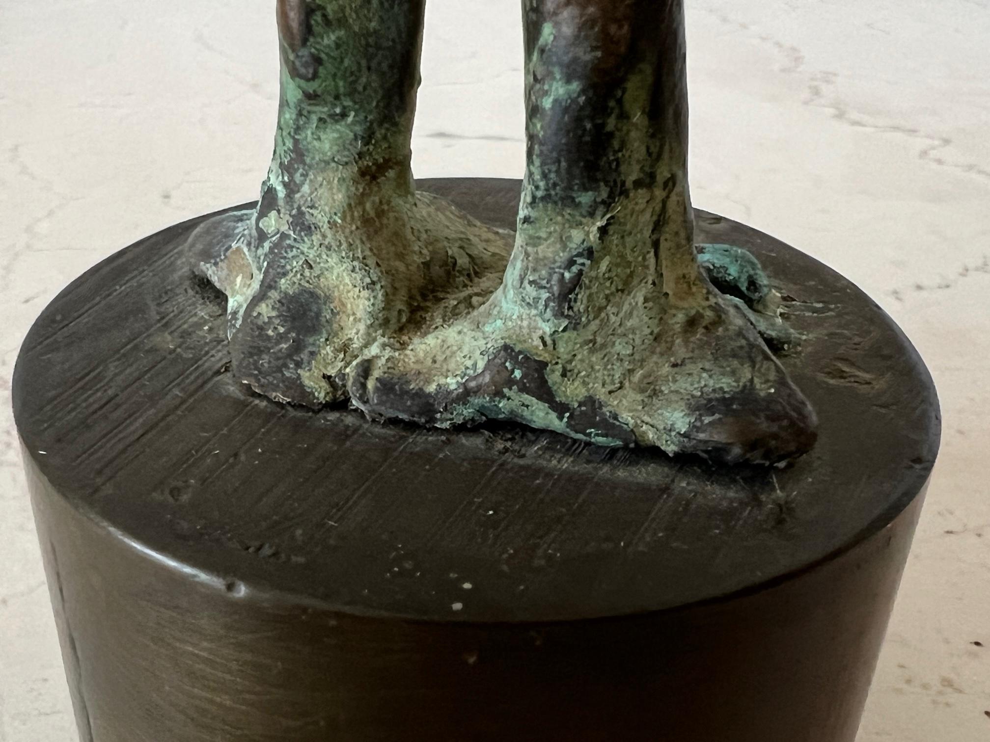 Coq en bronze d'Anne Van Kleeck en vente 2