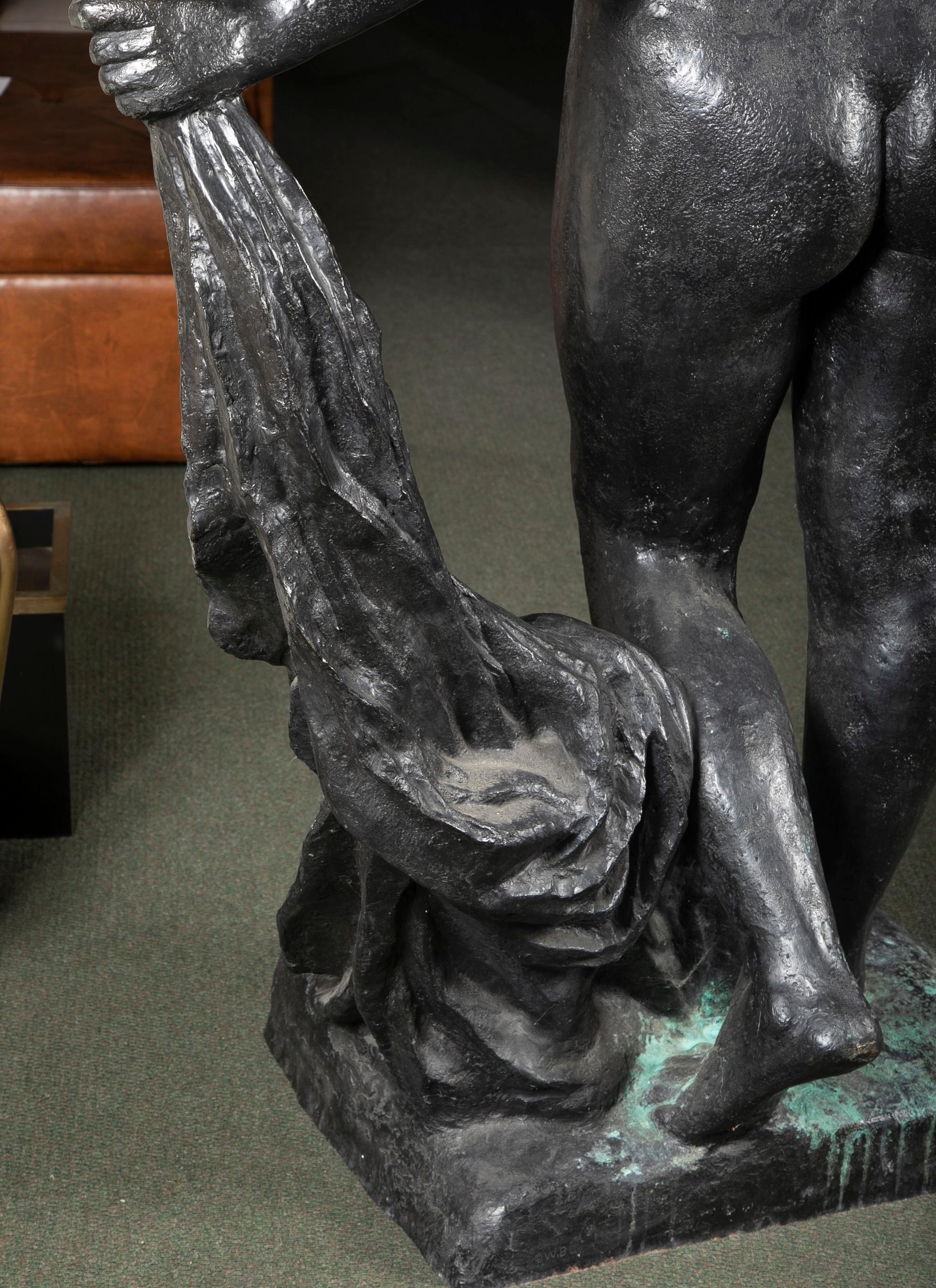 Bronze Sculpture After Le Grande Venus Victrix by Pierre-Auguste Renoir For Sale 2