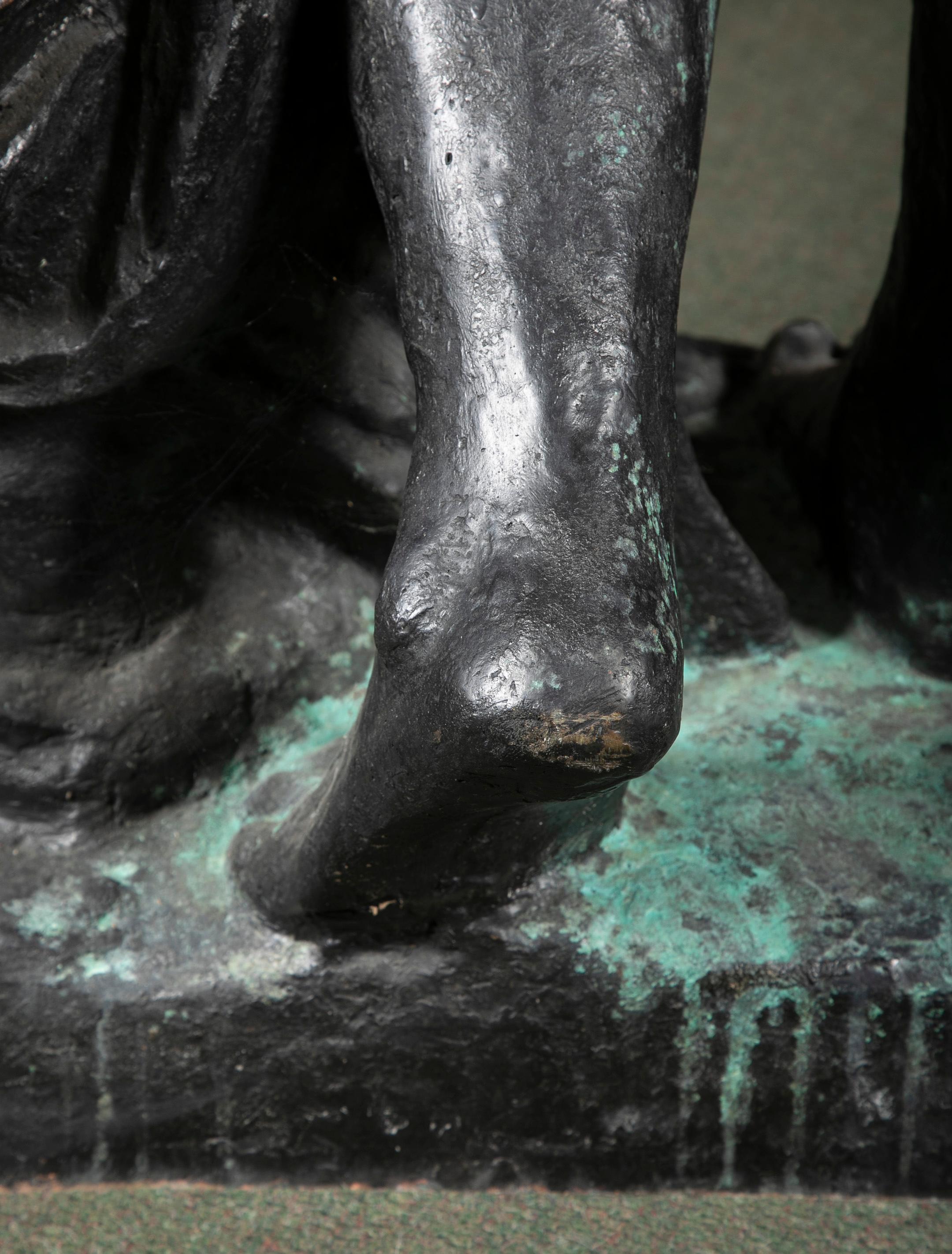 Bronzeskulptur nach Le Grande Venus Victrix von Pierre-Auguste Renoir im Angebot 7