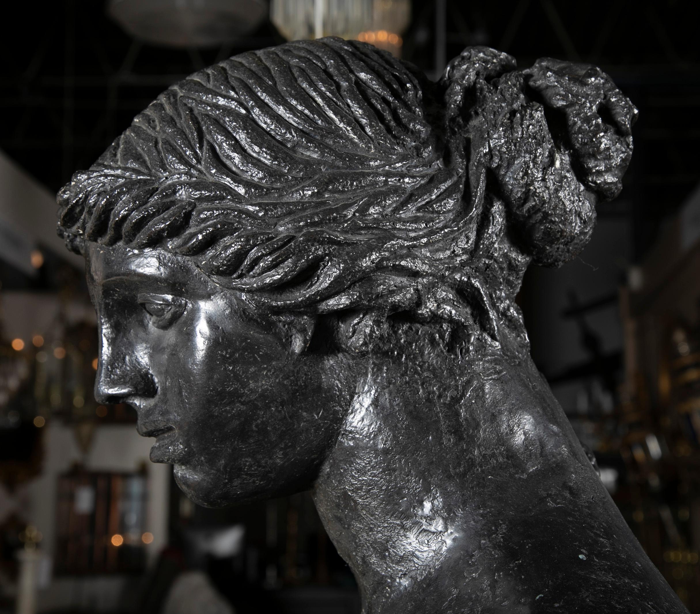 Bronze Sculpture After Le Grande Venus Victrix by Pierre-Auguste Renoir For Sale 7