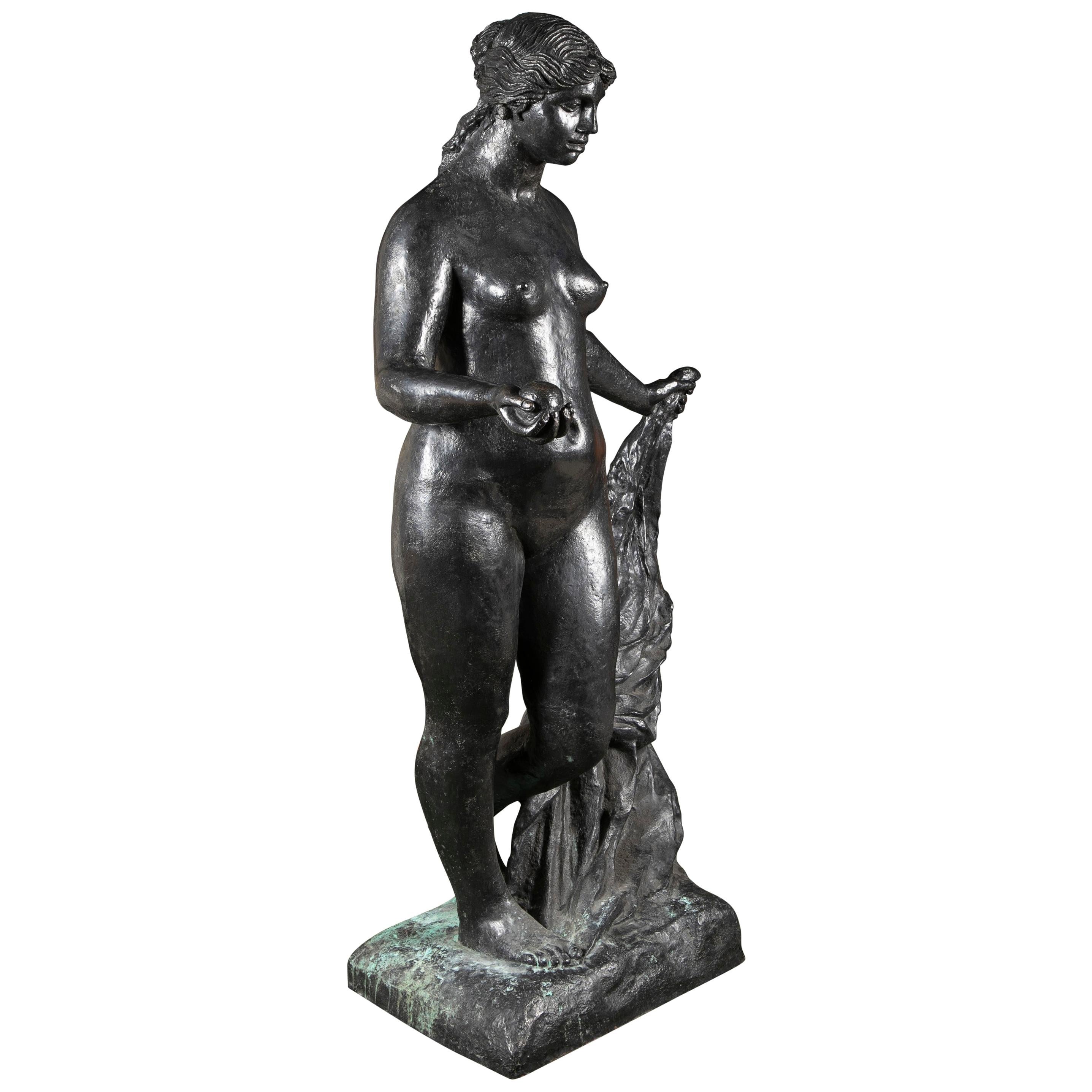 Escultura de bronce según Le Grand Venus Victrix de Pierre-Auguste Renoir