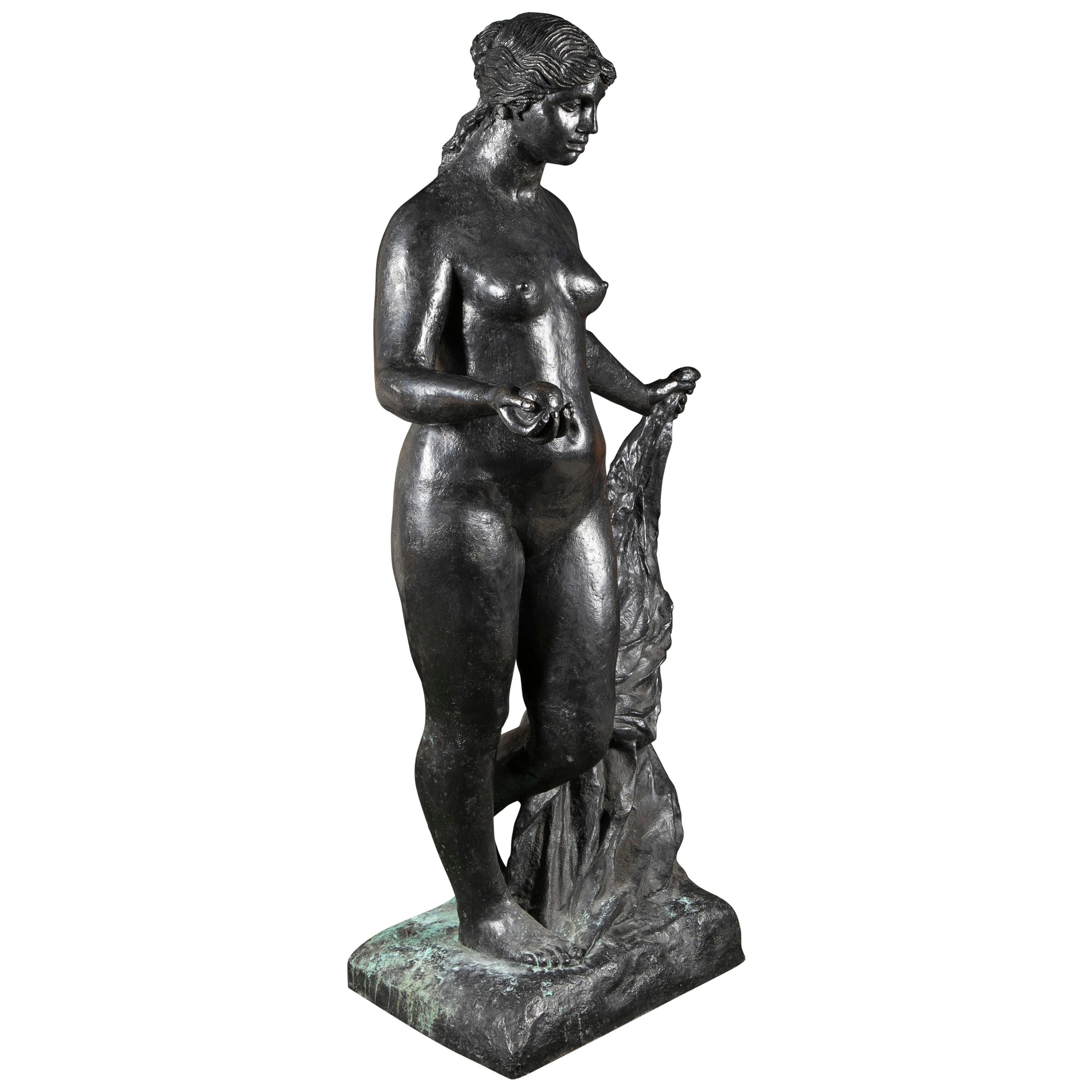 Bronzeskulptur nach Le Grande Venus Victrix von Pierre-Auguste Renoir