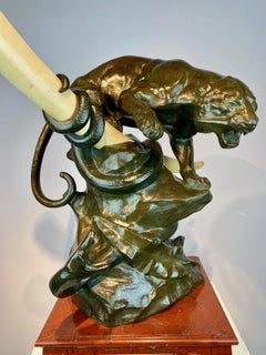 A  scultura in bronzo di Alfons Lambert Baggen (1862-1937).