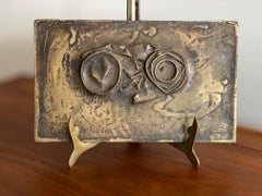 Sculpture en bronze de Jerry Meatyard « Lunettes de soleil », 1978