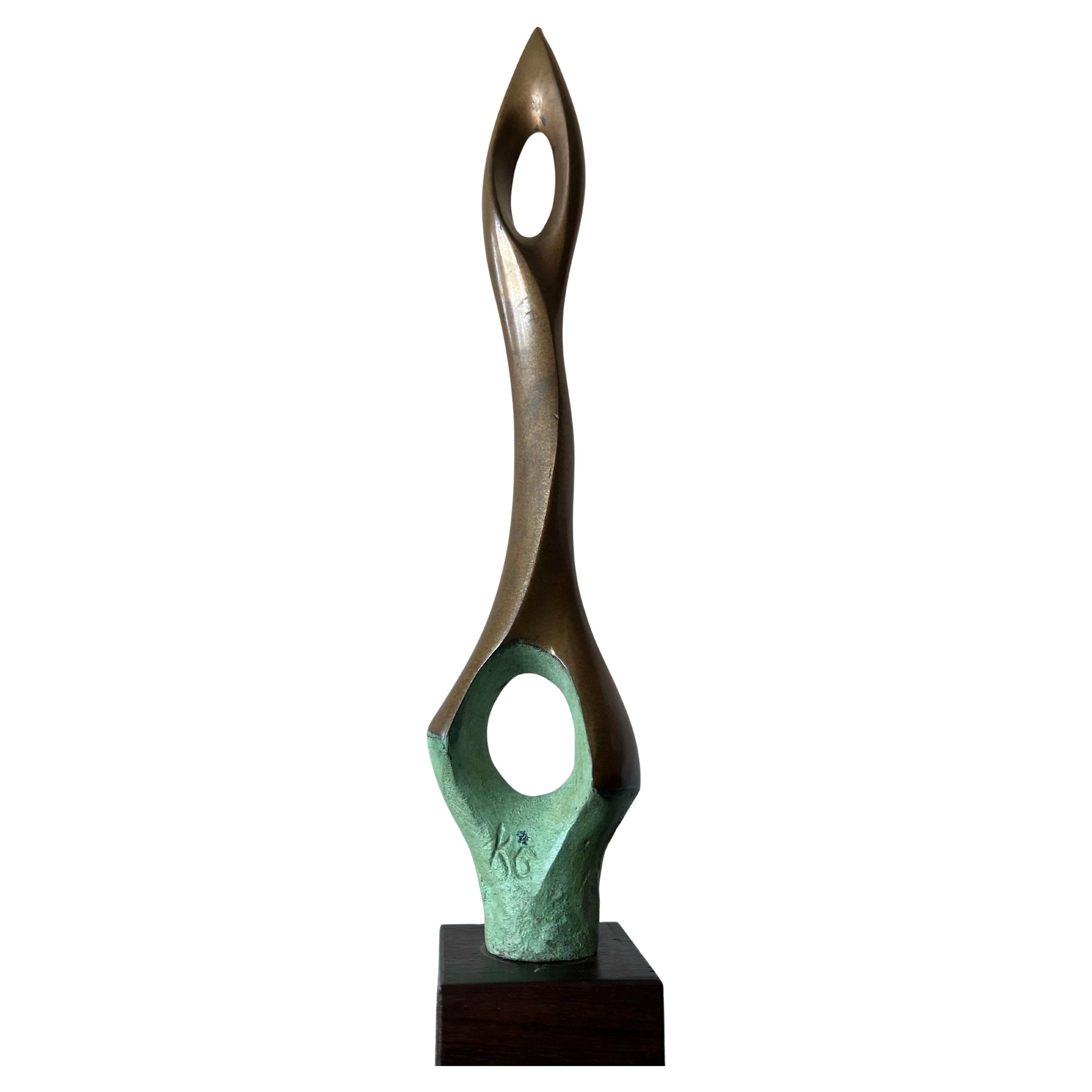 A Bronze Sculpture By Kieff Grediaga