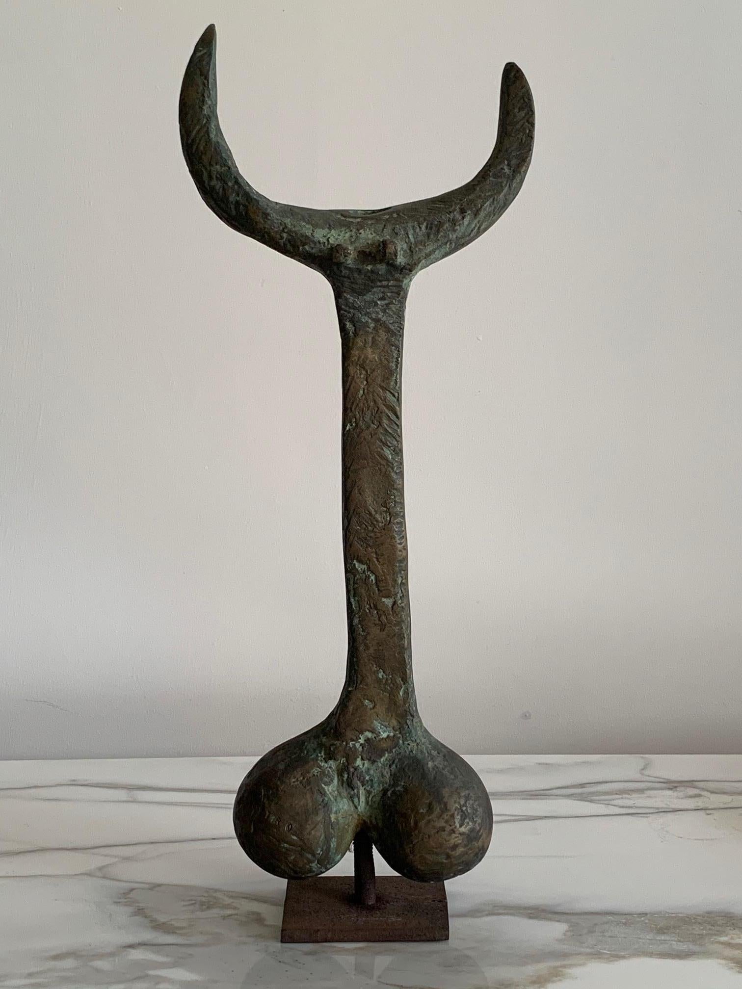 Bronze Sculpture by Pietro Cascella For Sale 3