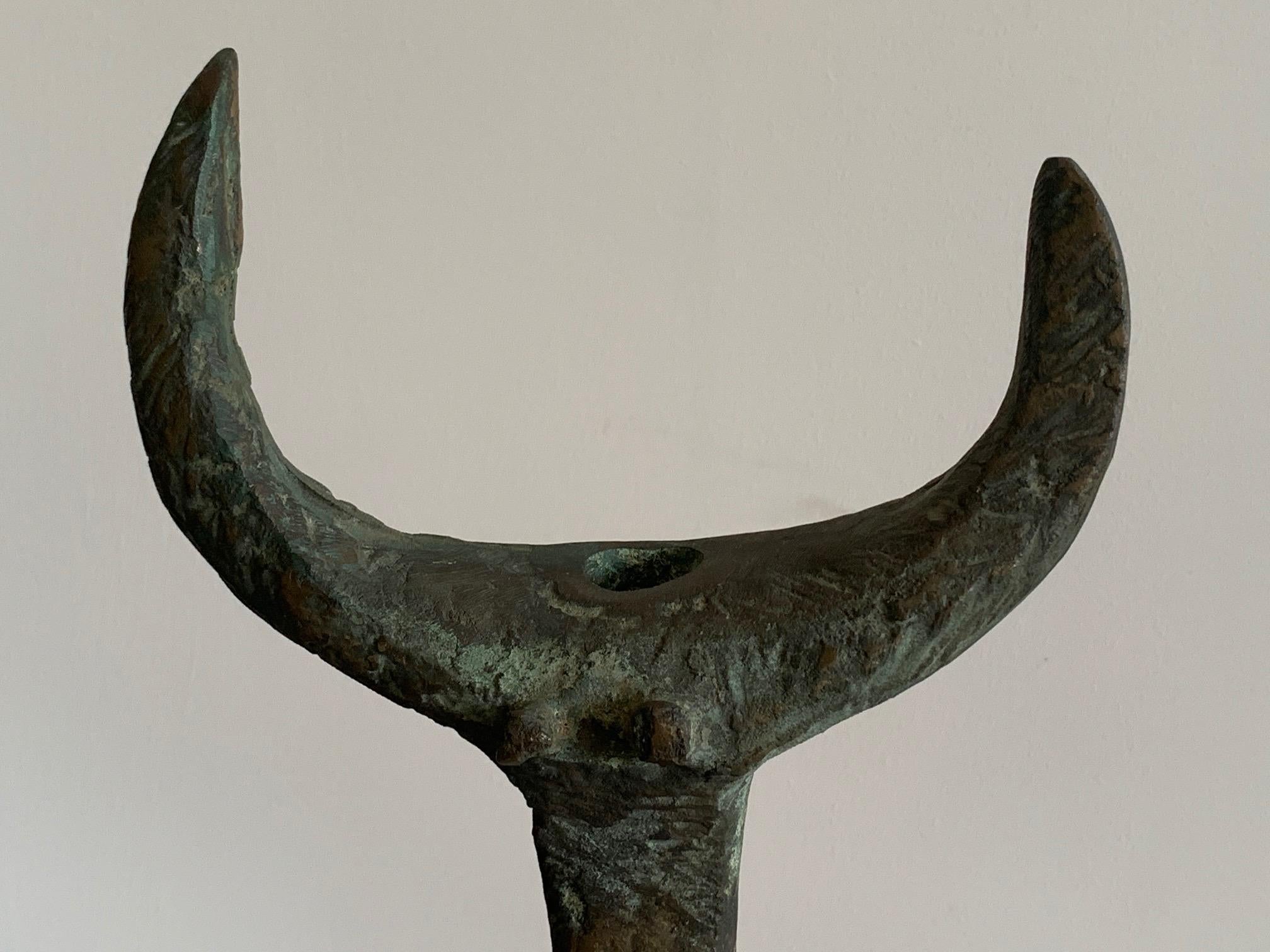 Italiano Scultura in bronzo di Pietro Cascella in vendita