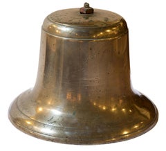 Bronze Ships Bell from HMS Monarch Dated, 1878