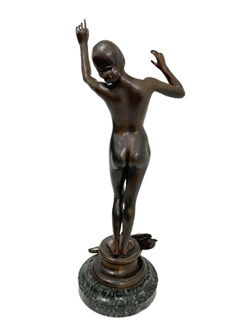 Bronze Statue en bronze de Charles Louchet, France, 1854 - 1936 en vente