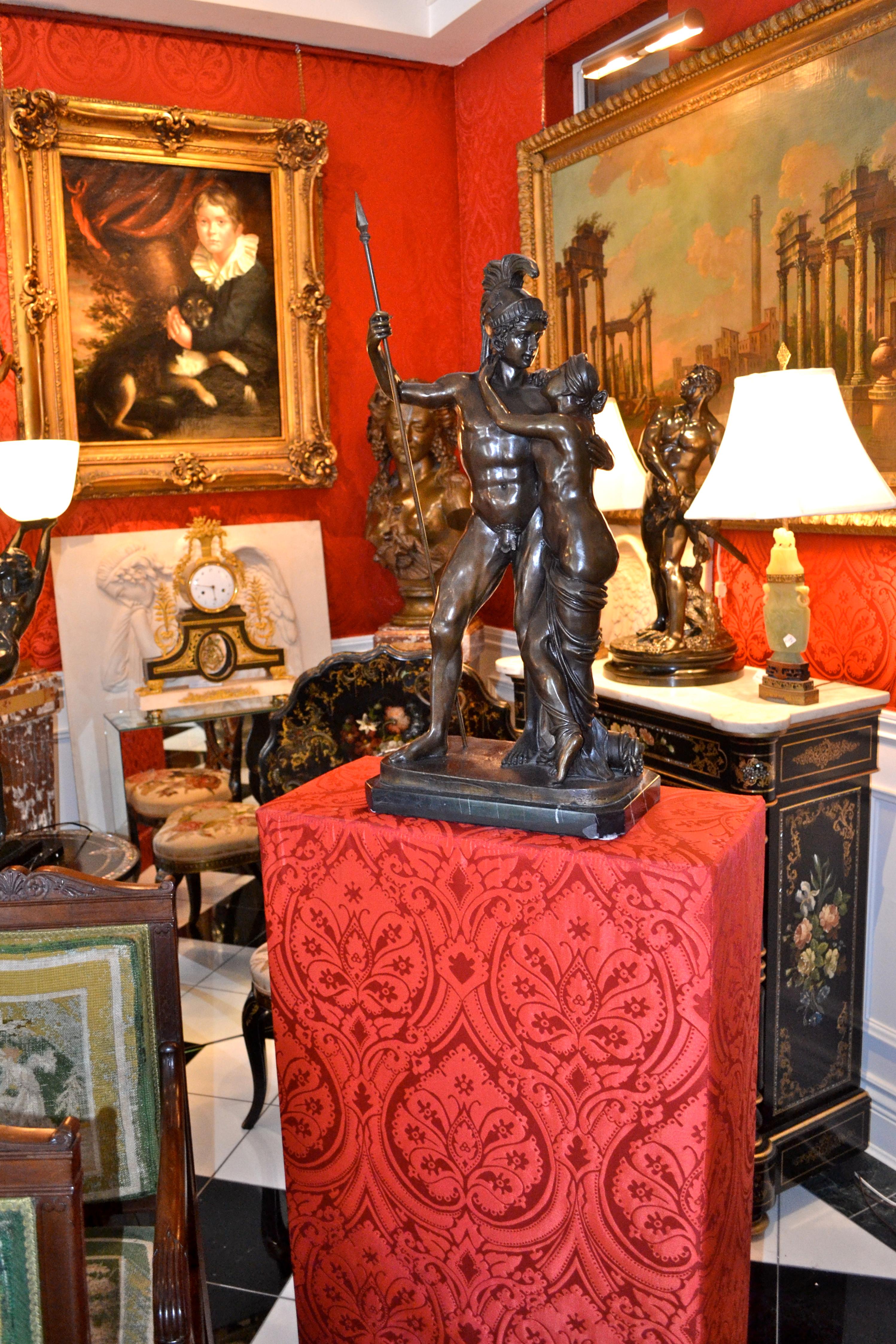 Bronze Statue Depicting Mars and Venus after the Original by Canova 3