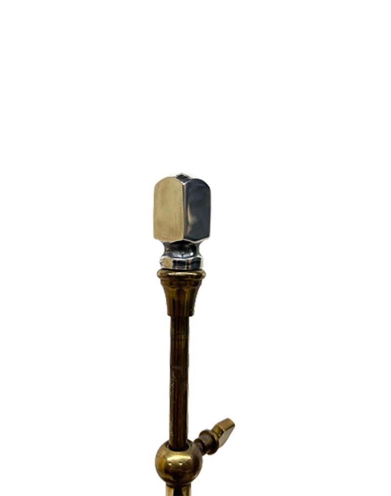 Belgian Bronze Table Lamp by Willy Daro, Belgium, 1970s For Sale
