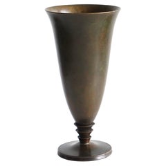 A bronze vase by Just Andersen