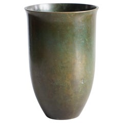 A bronze vase by Just Andersen