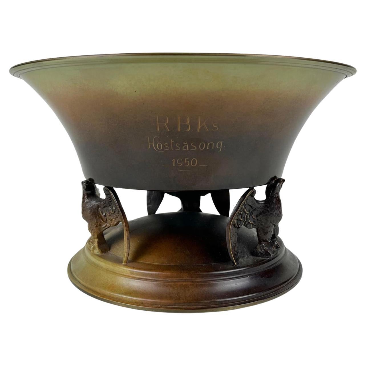 Un vaso di bronzo di Ystad-Bronse