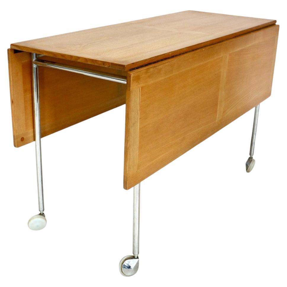 Table d'appoint pliante "Berit" de Bruno Mathsson, Suède, années 50. en vente