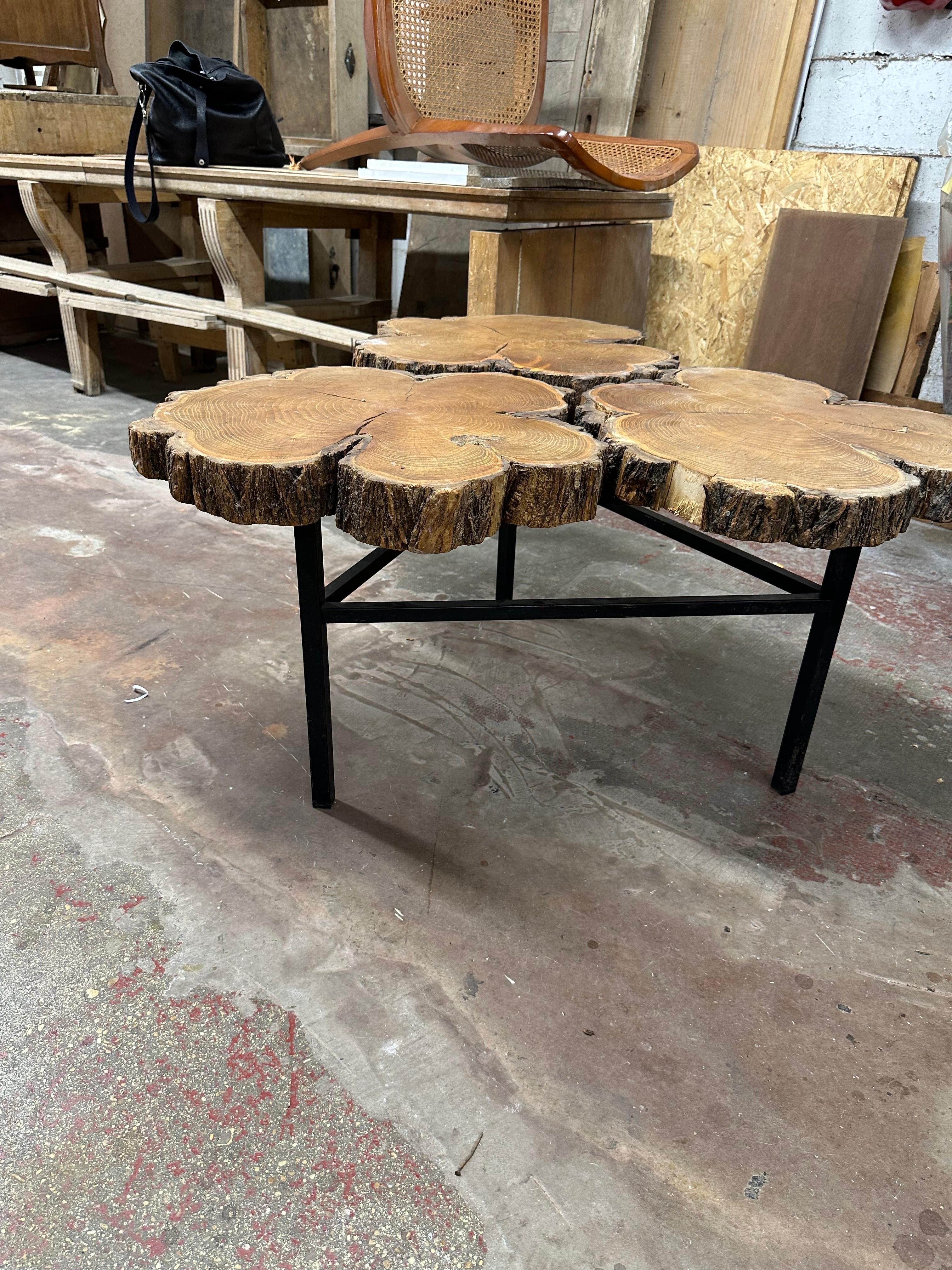 Modern A brutalist coffee table For Sale