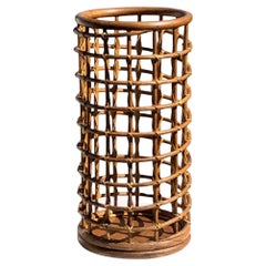 A BRUTALIST MODERNIST Basket in the Style of AUDOUX-MINNET, France 1950