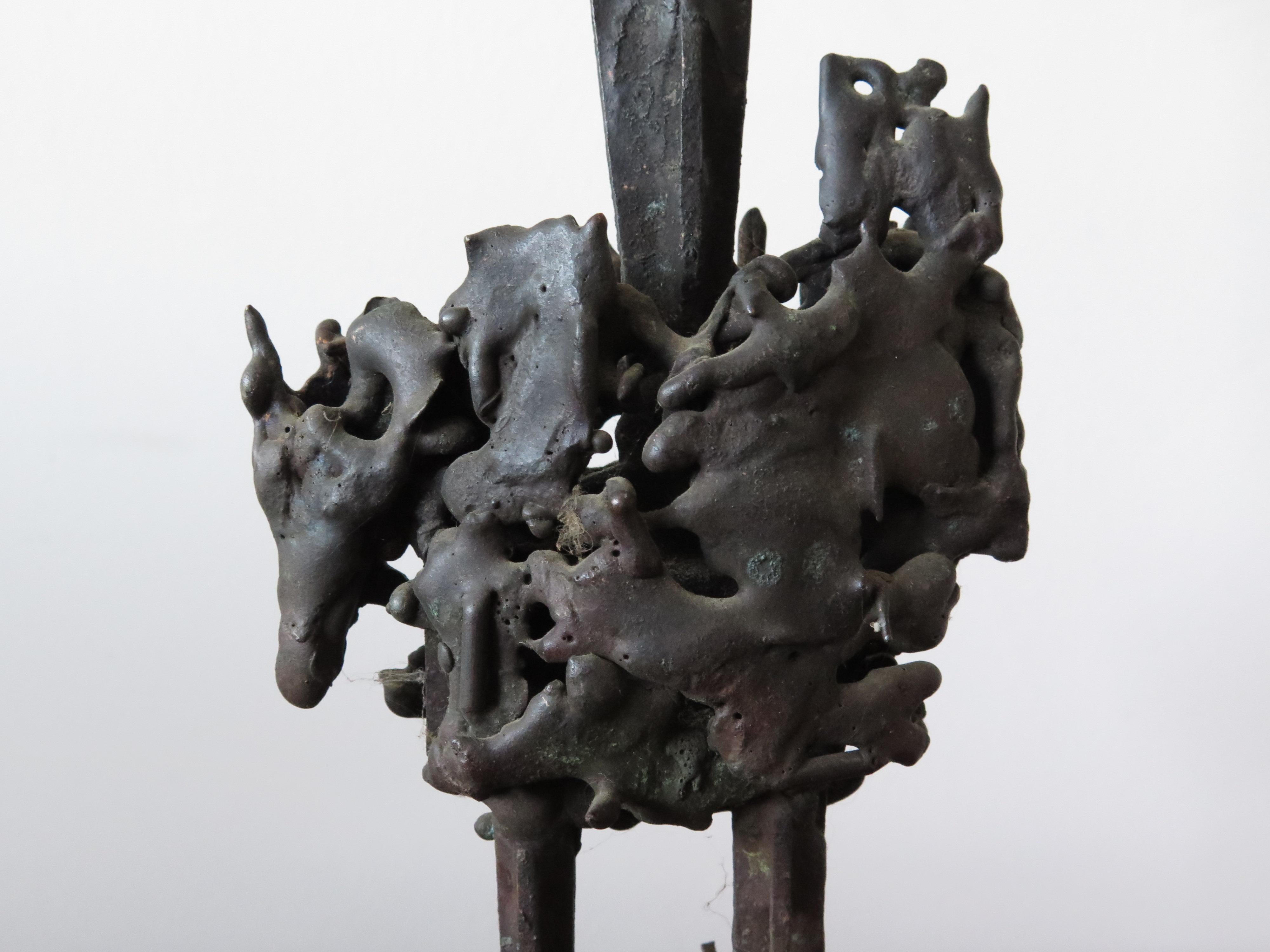 A Brutalist Sculpture By Chet LaMore ca' 1960 For Sale 4